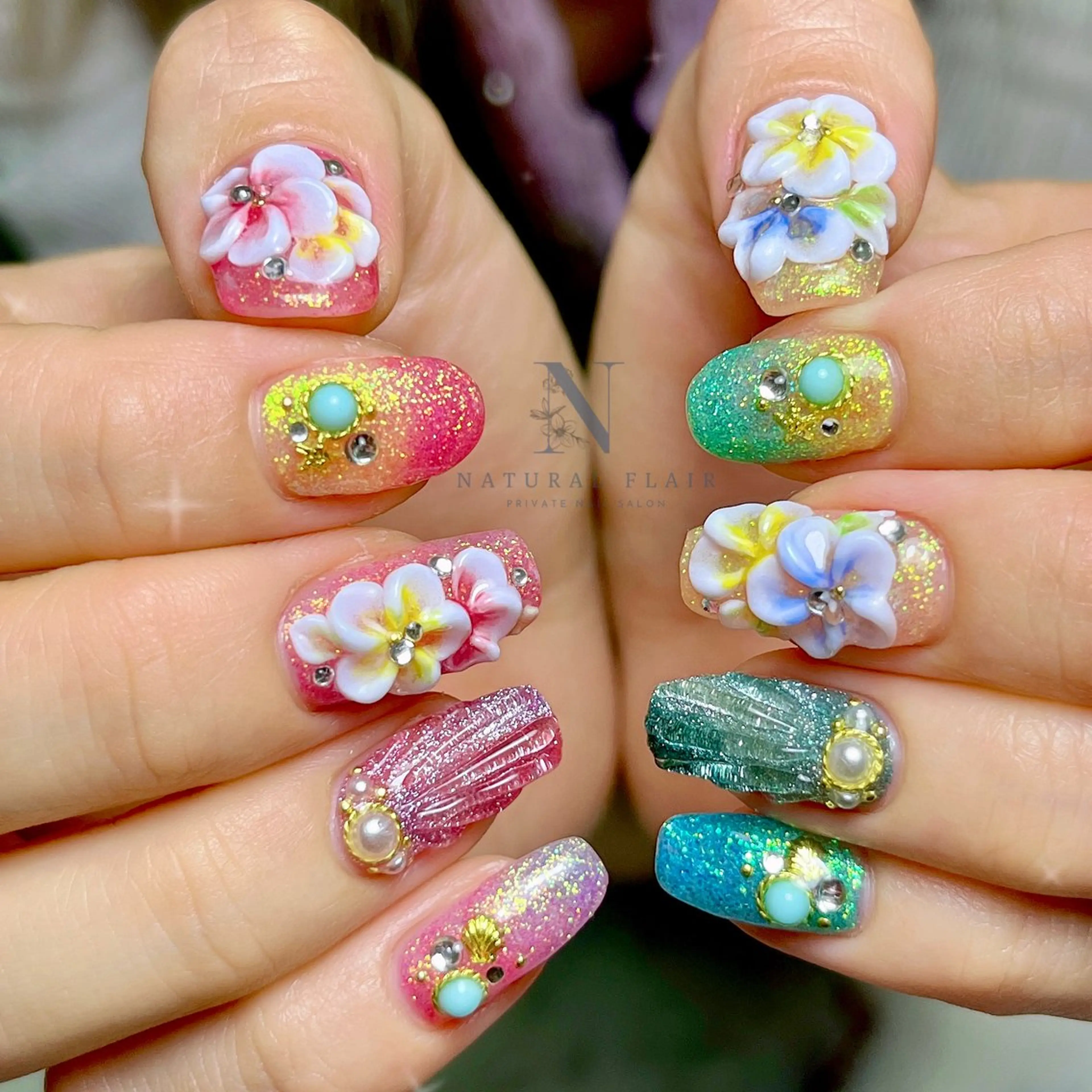 ネイル natural flairのネイルデザイン