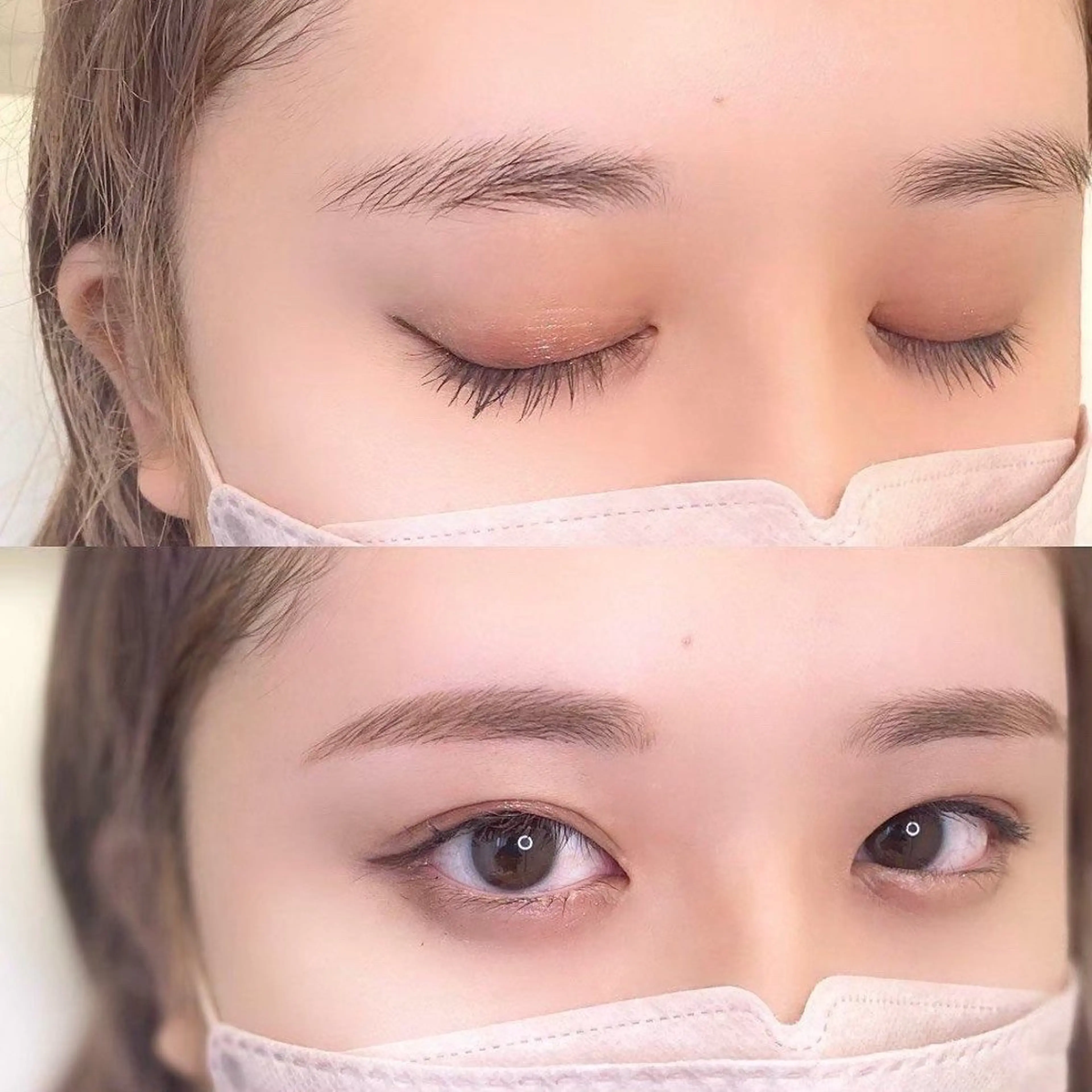 フルフェイス＆眉毛WAX練習モデル☆の写真