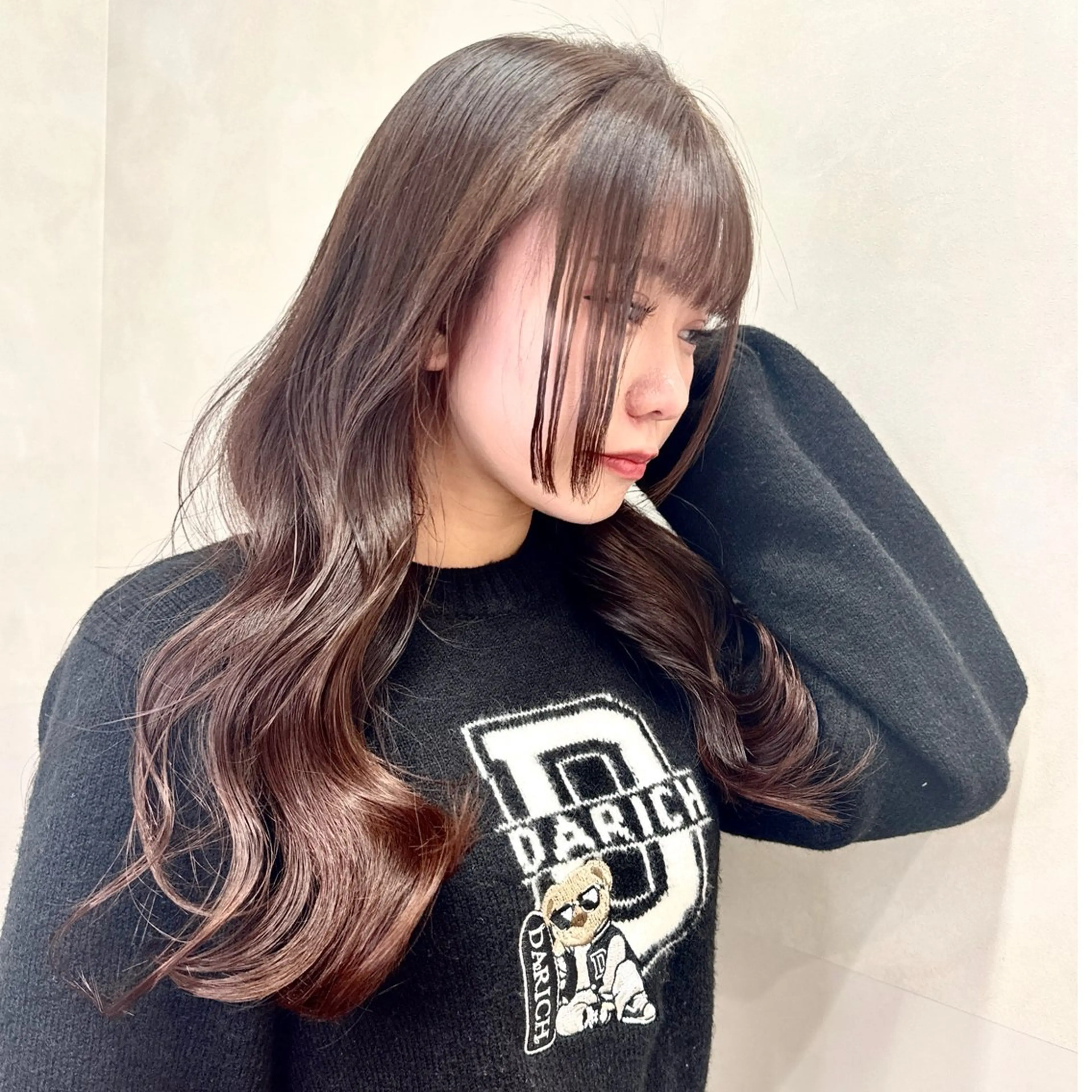 セミロング 森 隆秀/韓国ヘアのヘアスタイル