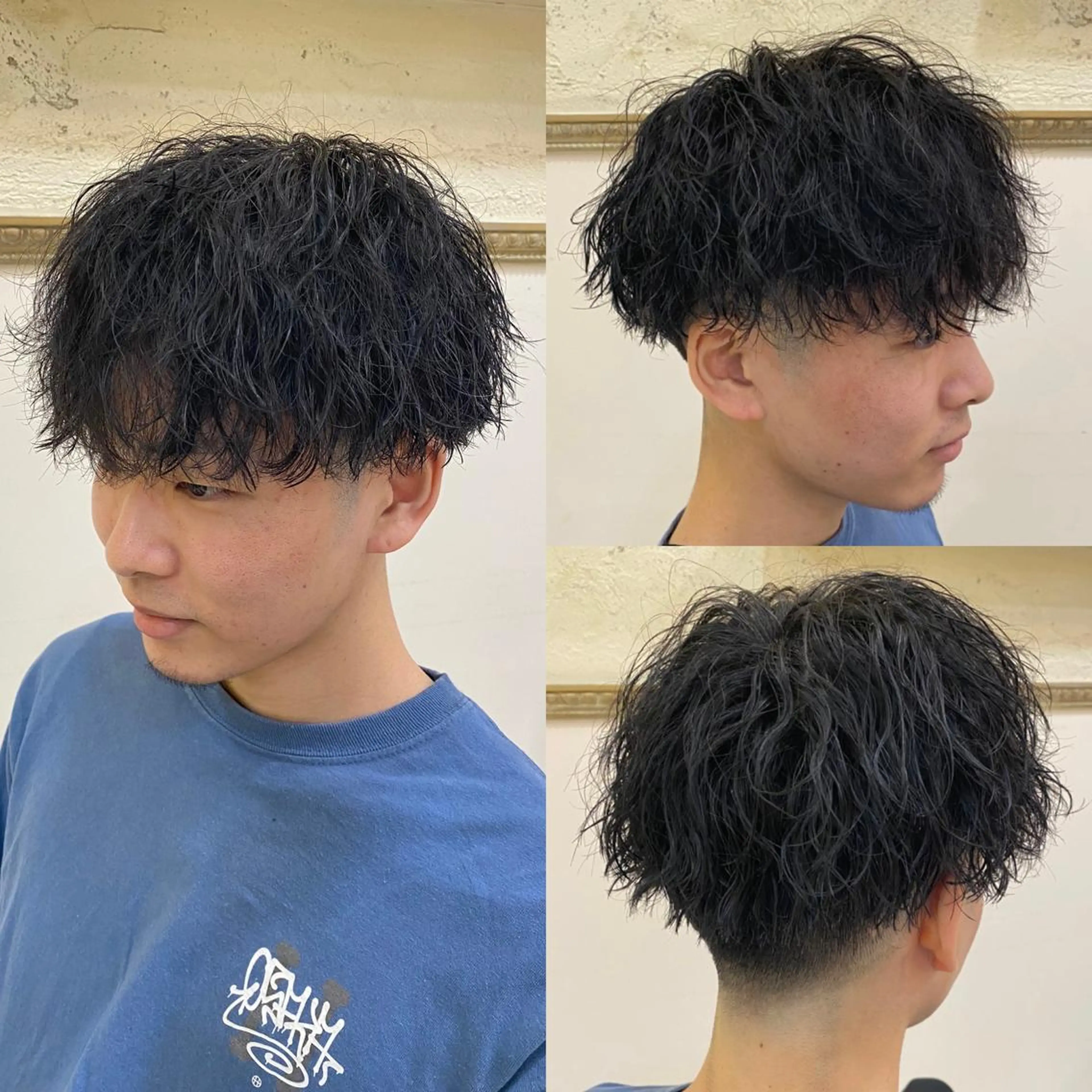 パーマ メンズ 年間2000名担当◎ パーマ職人/仲原佑樹のヘアスタイル