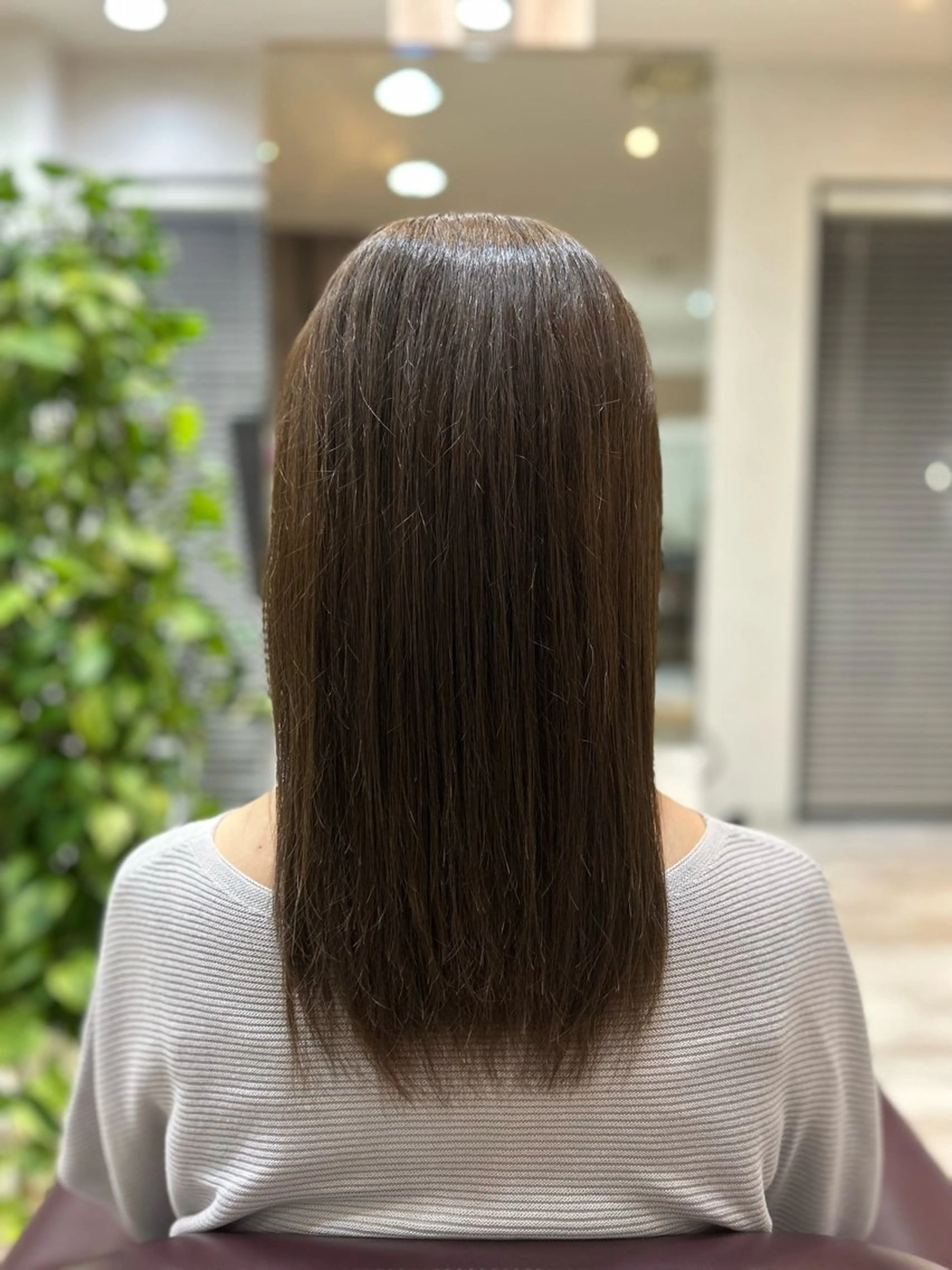 ロング カラー アッシュ 透明感カラー Breath by first 富谷【ブレス バイ ファースト 富谷】所属・田口 舞衣のヘアスタイル