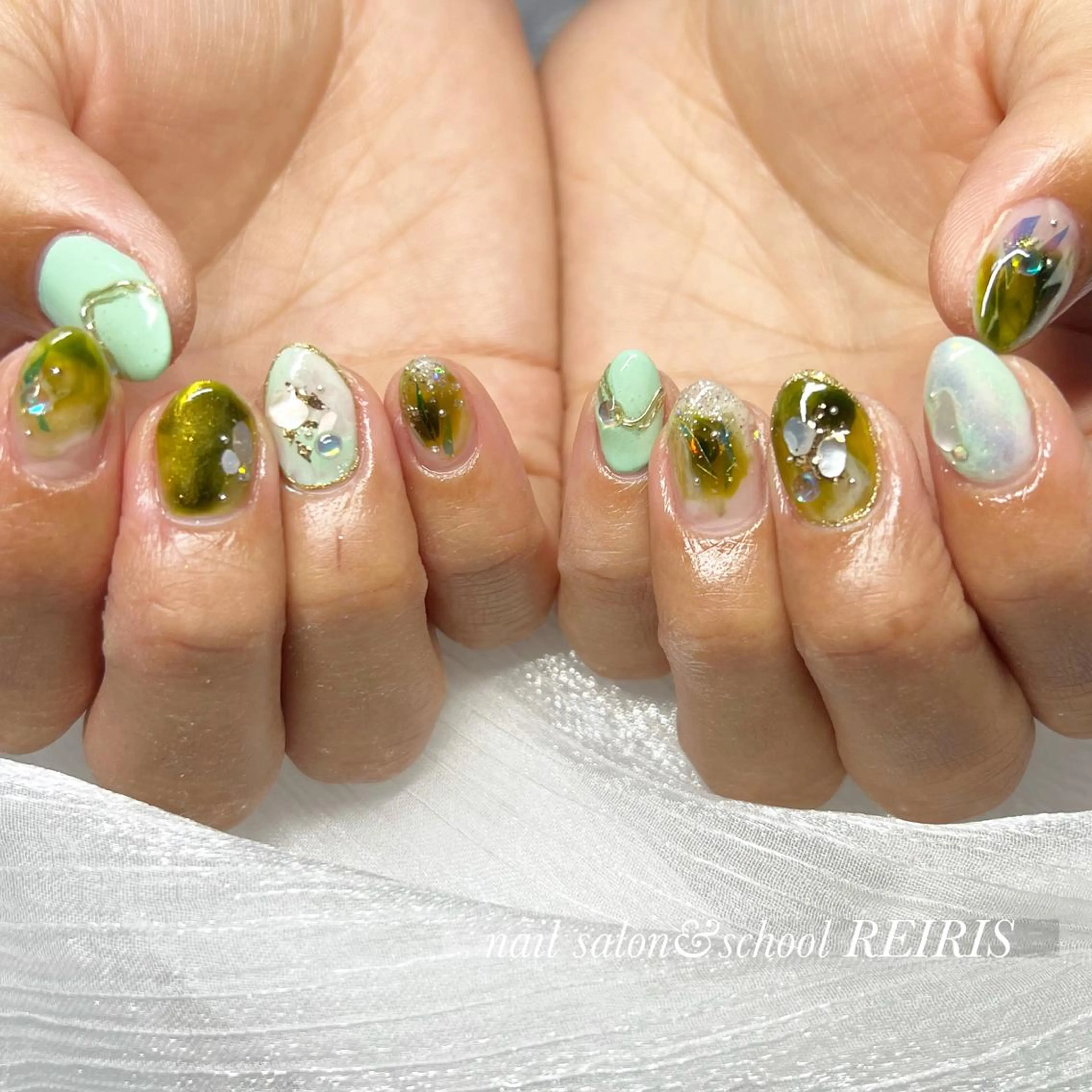 ネイル ハンドネイル Nail salon REIRISのネイルデザイン