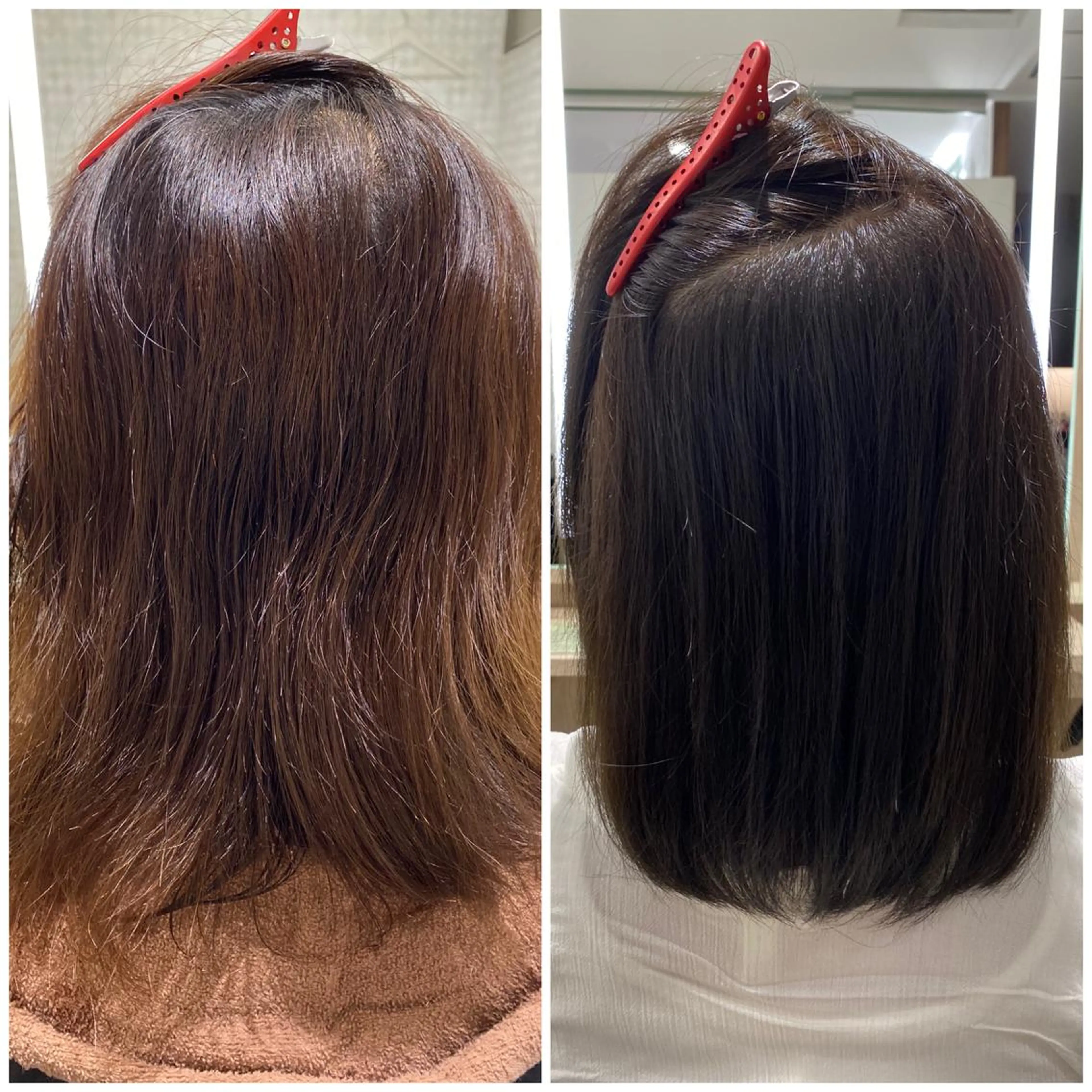 ミディアム 縮毛矯正 トリートメント ヘッドスパ ヘアセット 韓国レイヤー/ 顔周り💕田中将吾のヘアスタイル