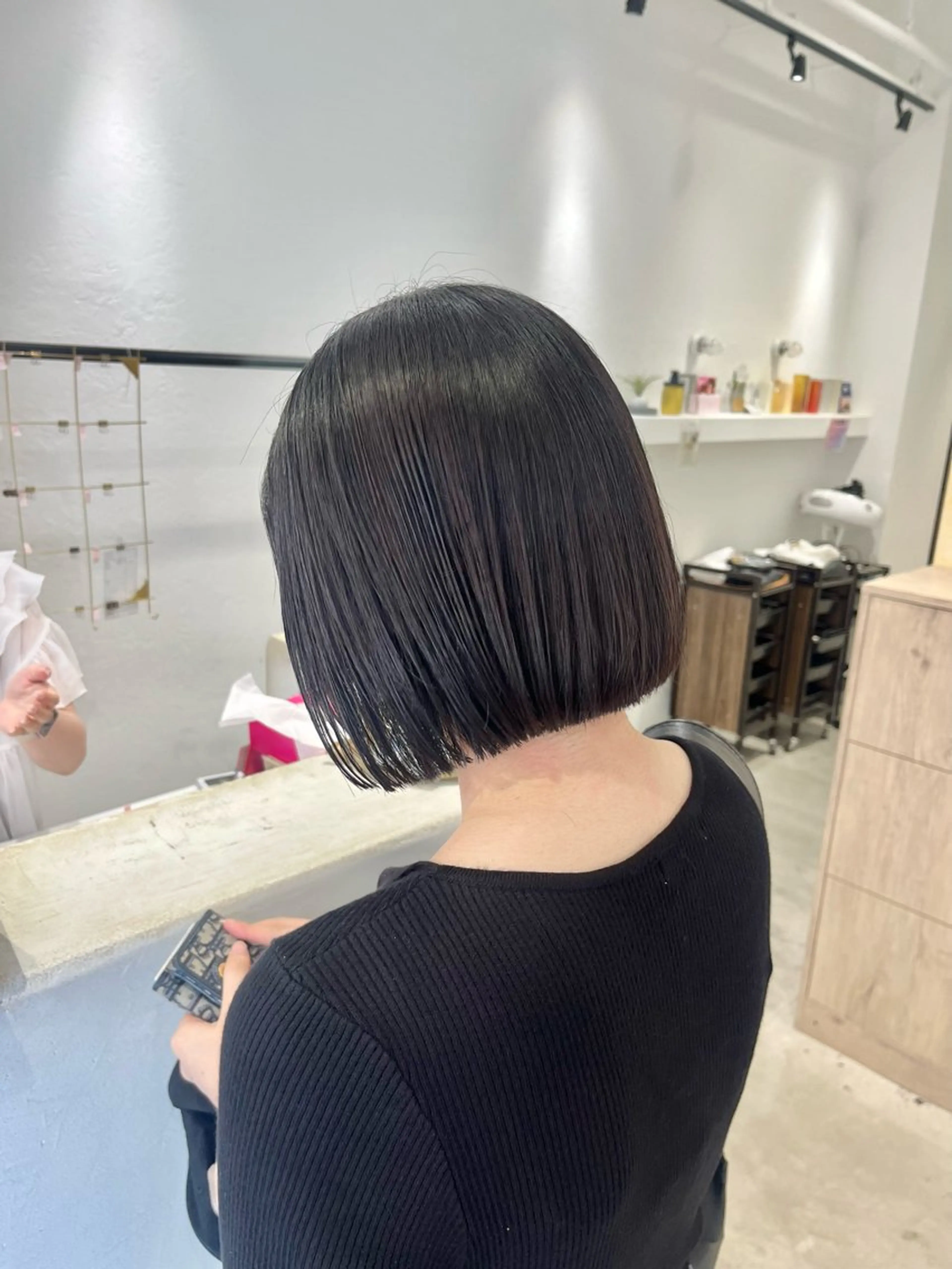 ショート カット ボブ/美髪矯正 /佐藤　奈巳のヘアスタイル