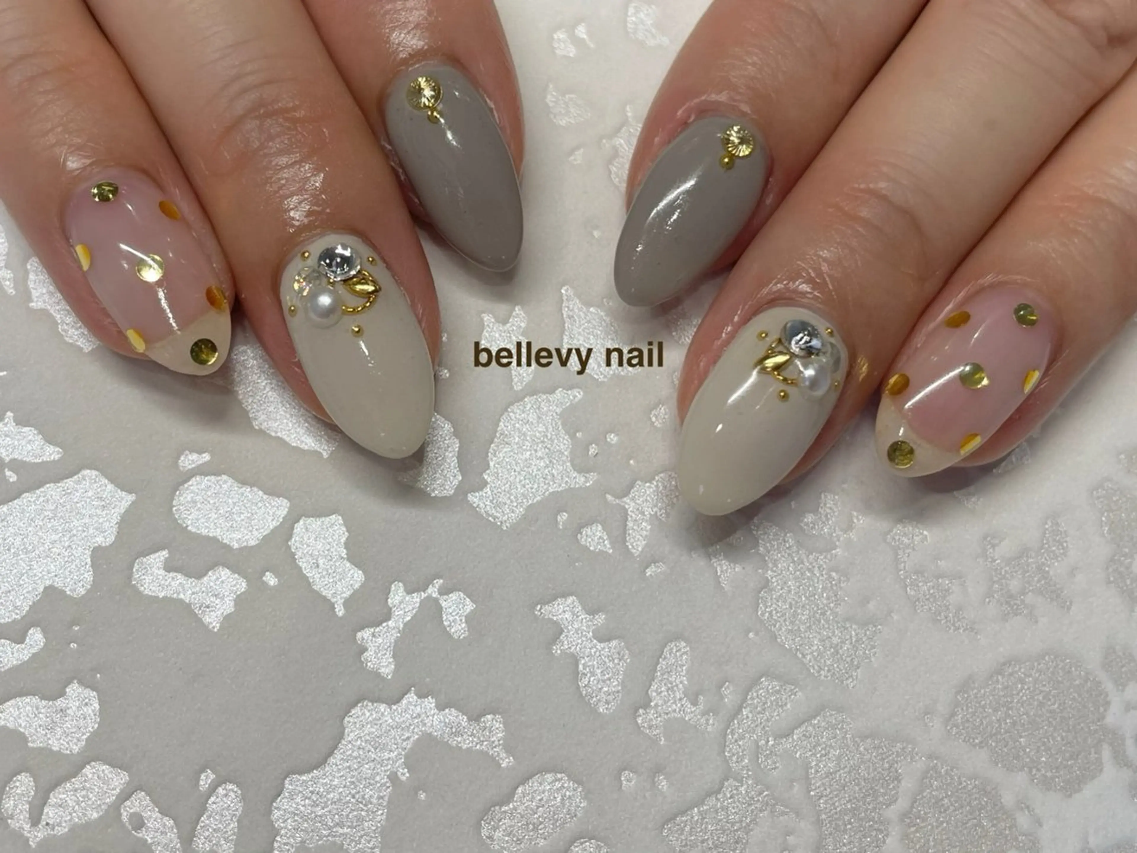 ネイル bellevy所属・藤原 はずきのネイルデザイン