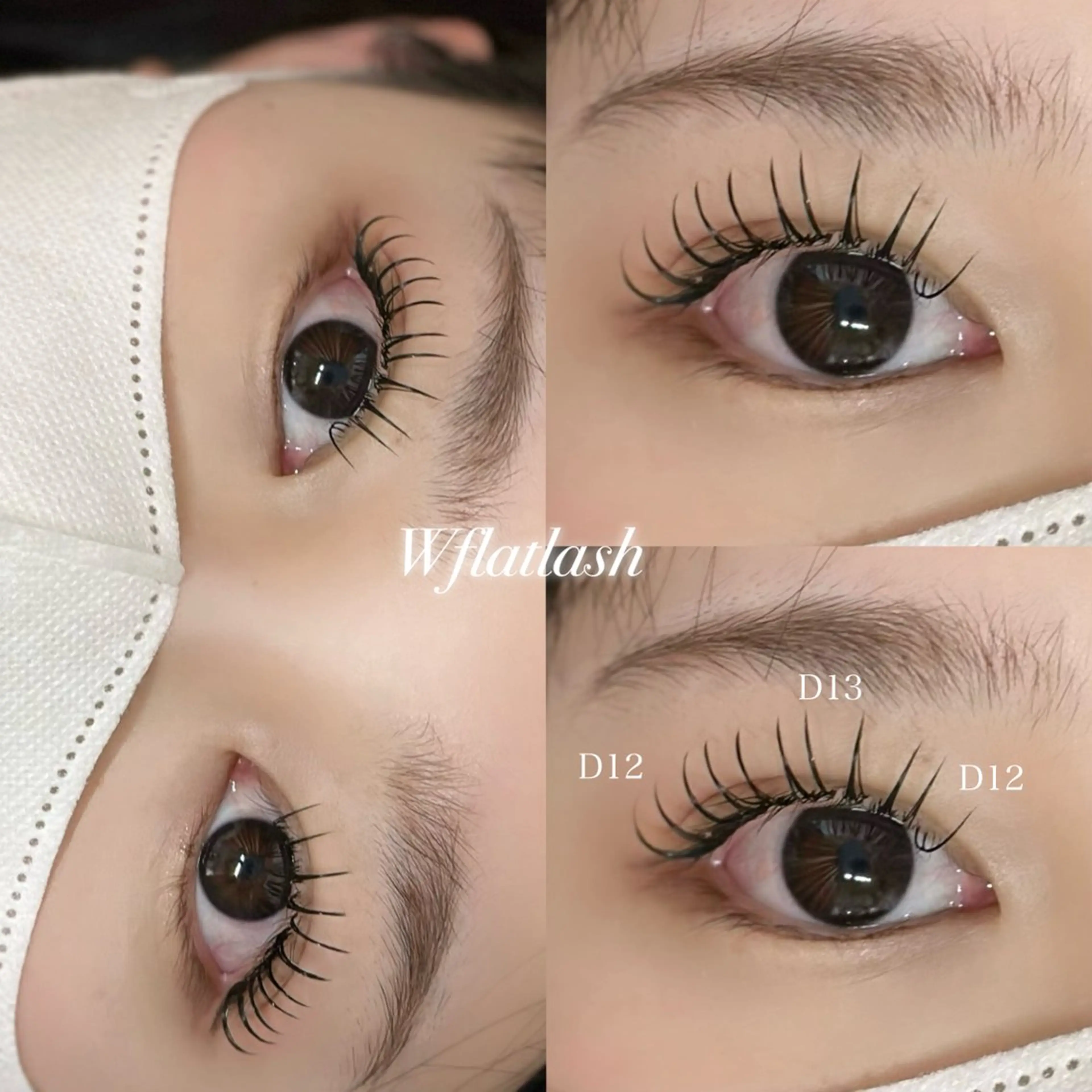 ダブルフラットラッシュ100本🩶の写真