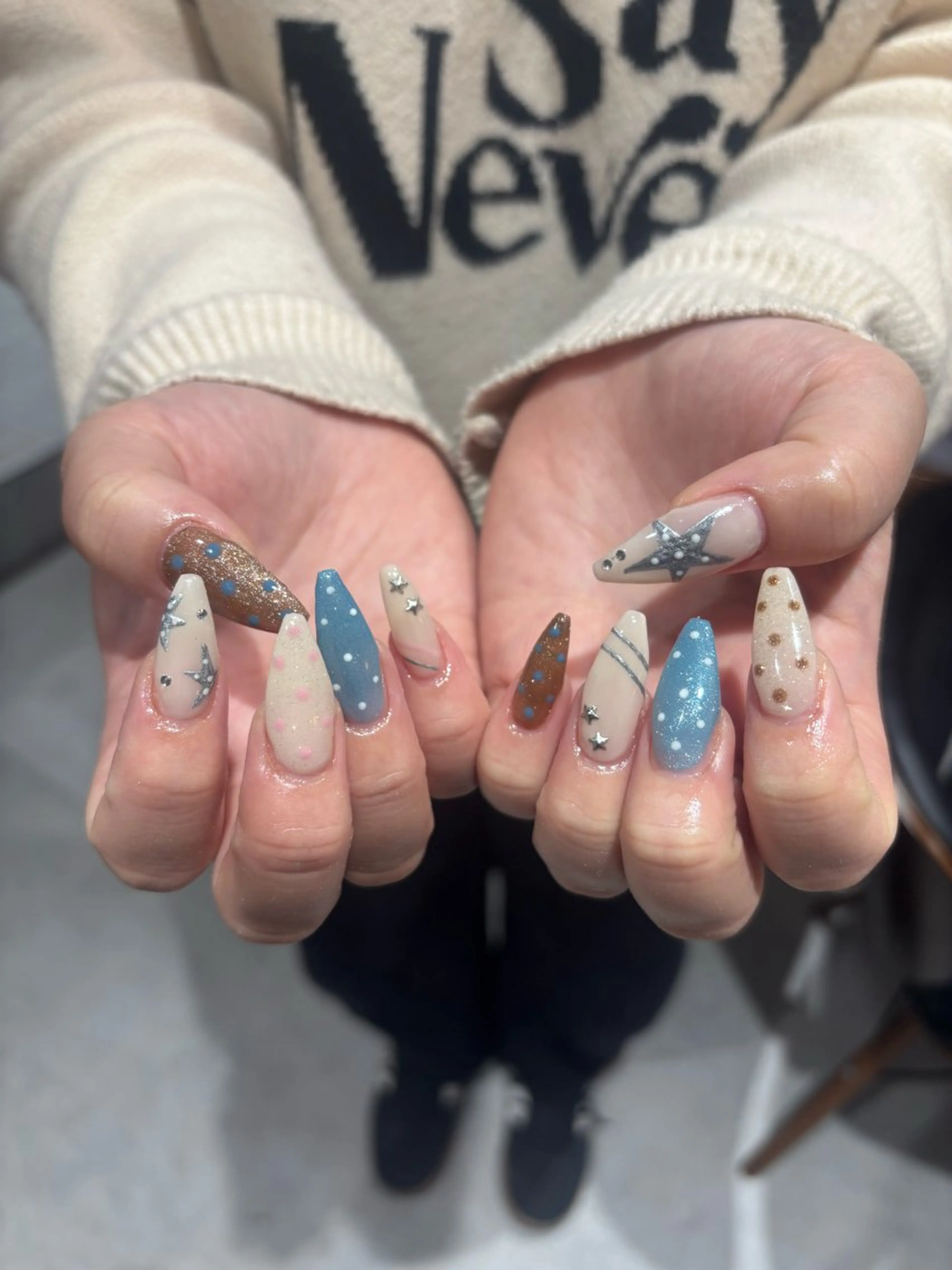 ネイル ハンドネイル ハンドケア cocoro💗 ﾏﾂｴｸ/ﾈｲﾙのネイルデザイン