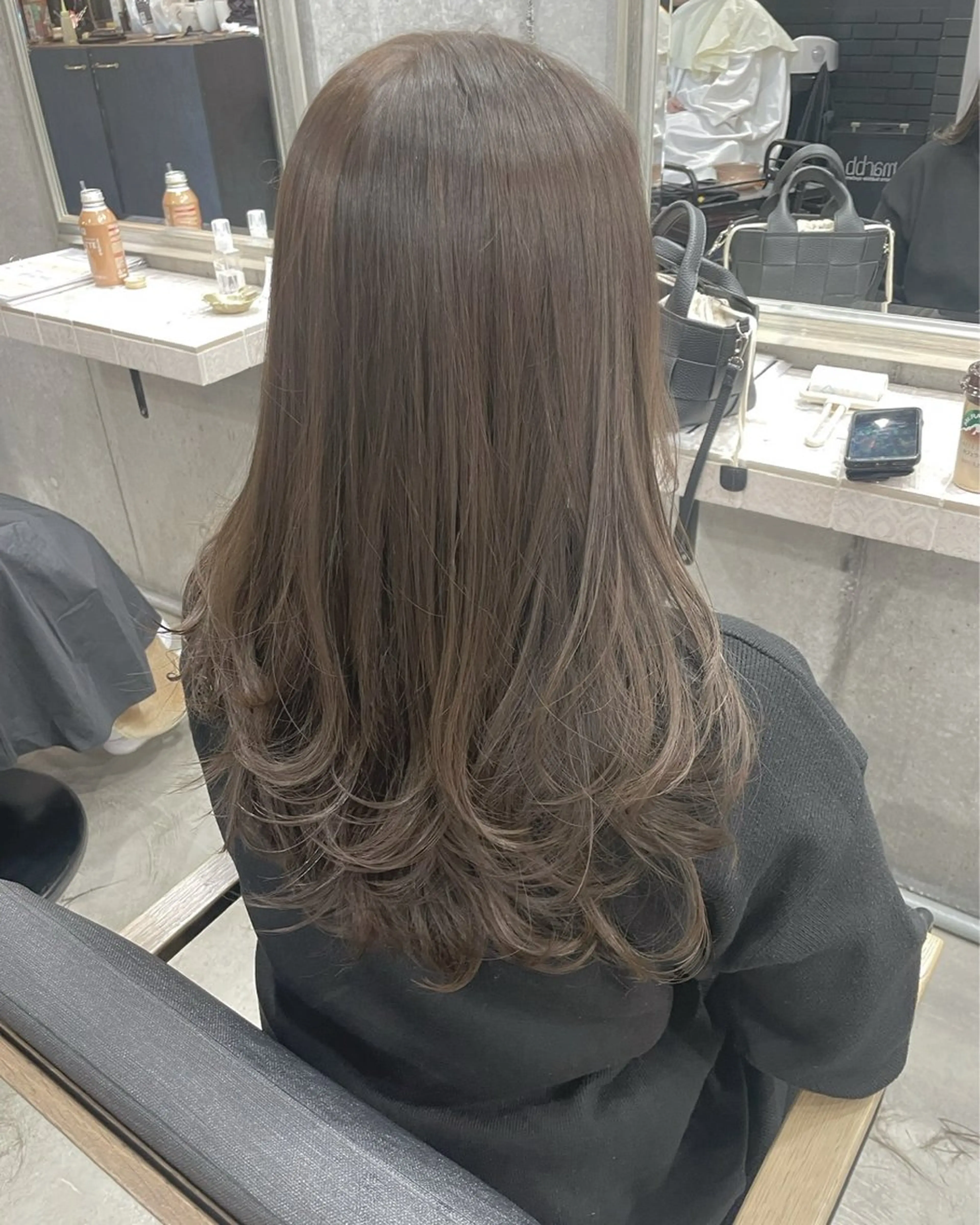 カラー 🫧ハイライトモデル 募集🫧溝口結麻のヘアスタイル