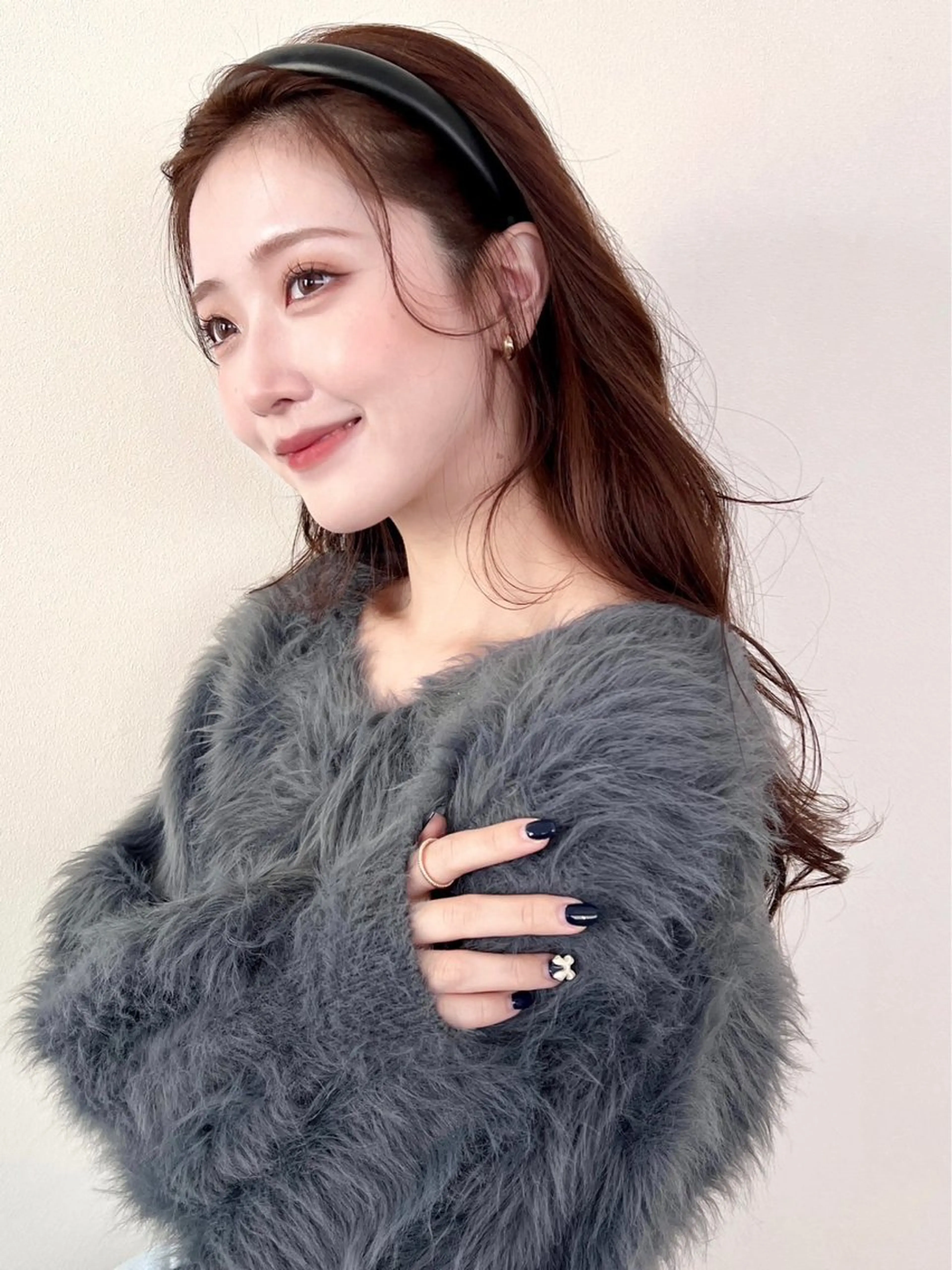 ロング レイヤーカット COALL nex the salon所属・Riria✨ 透明感カラーのヘアスタイル