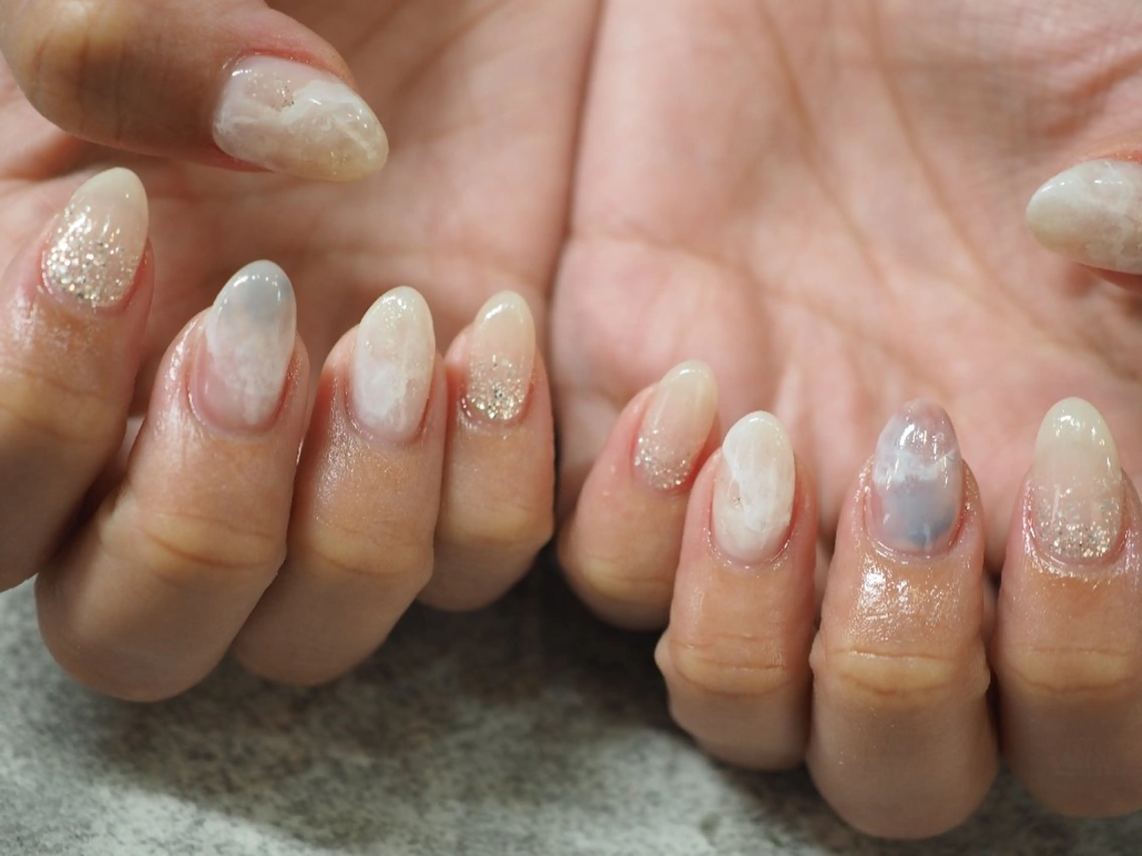 ネイル ハンドネイル glaNje 福光のネイルデザイン