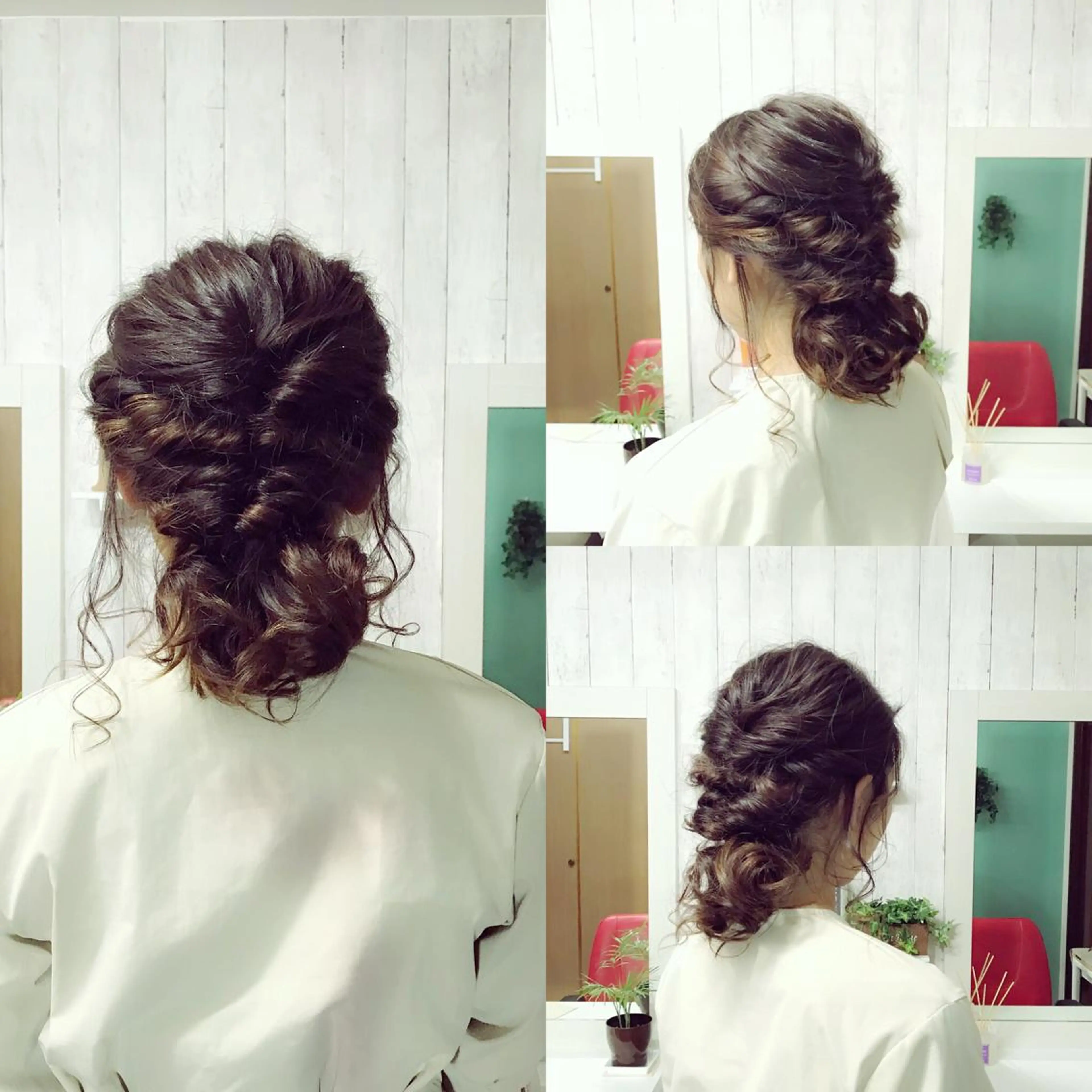 ヘアアレンジ Salon Mana✨三貴のマツエク・マツパデザイン