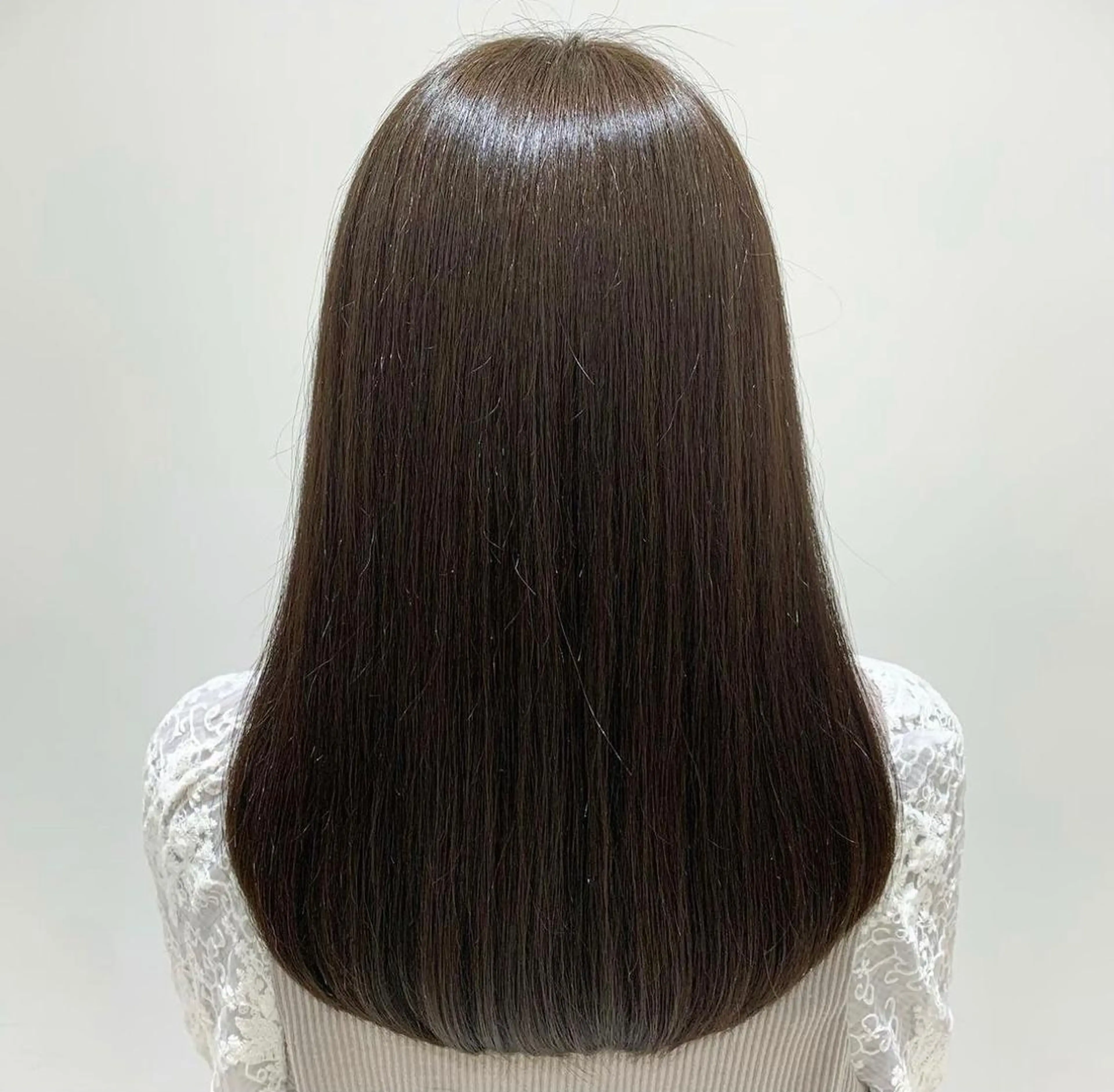 [綺麗に髪の毛伸ばしたい方オススメ💞]🌿カット&ツヤツヤ縮毛矯正&極上トリートメント🌿の写真