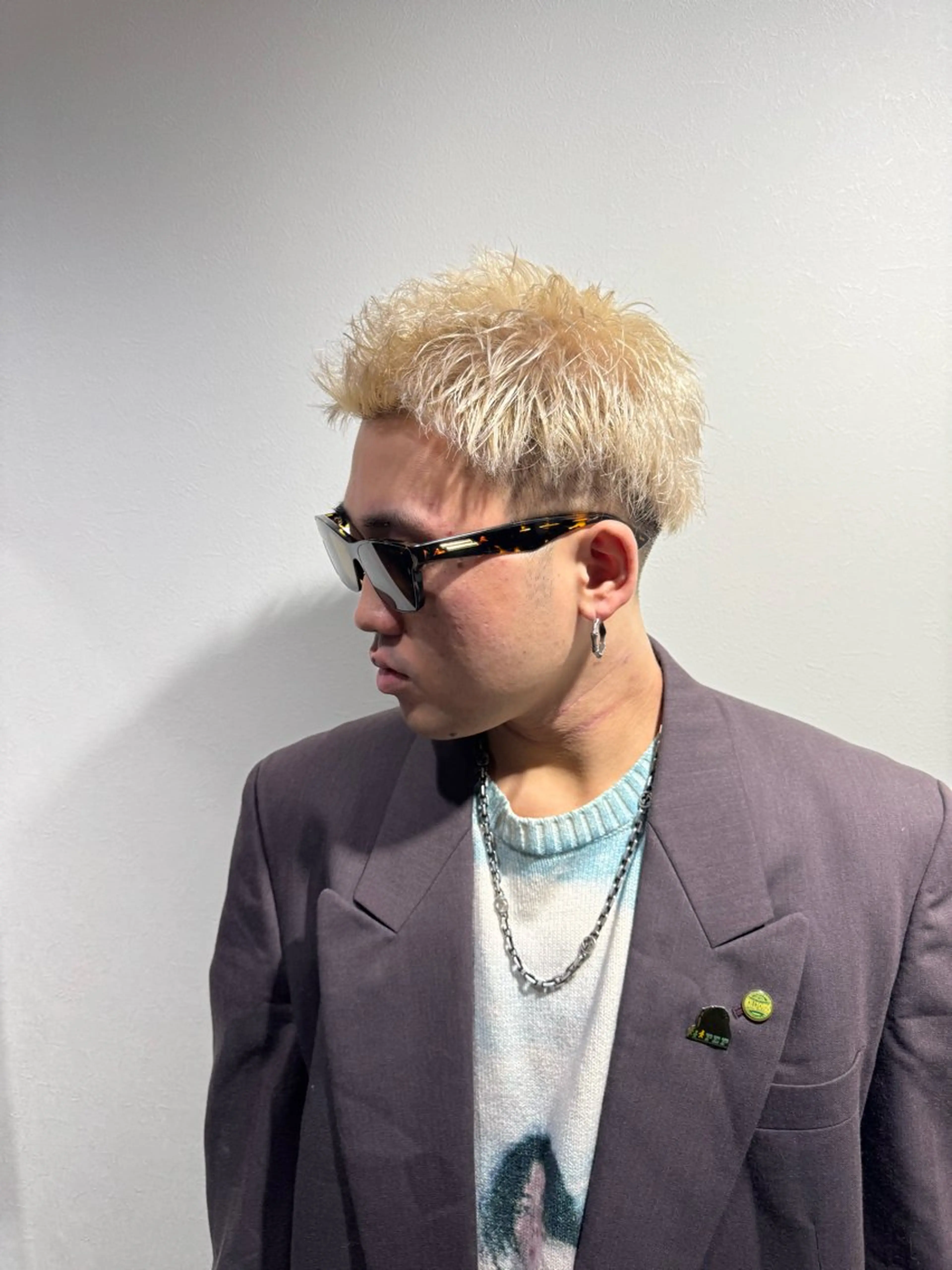 ショート カラー ヘアアレンジ メンズ ヘアカラー 🐉リタッチの神🐉 /かずきのヘアスタイル