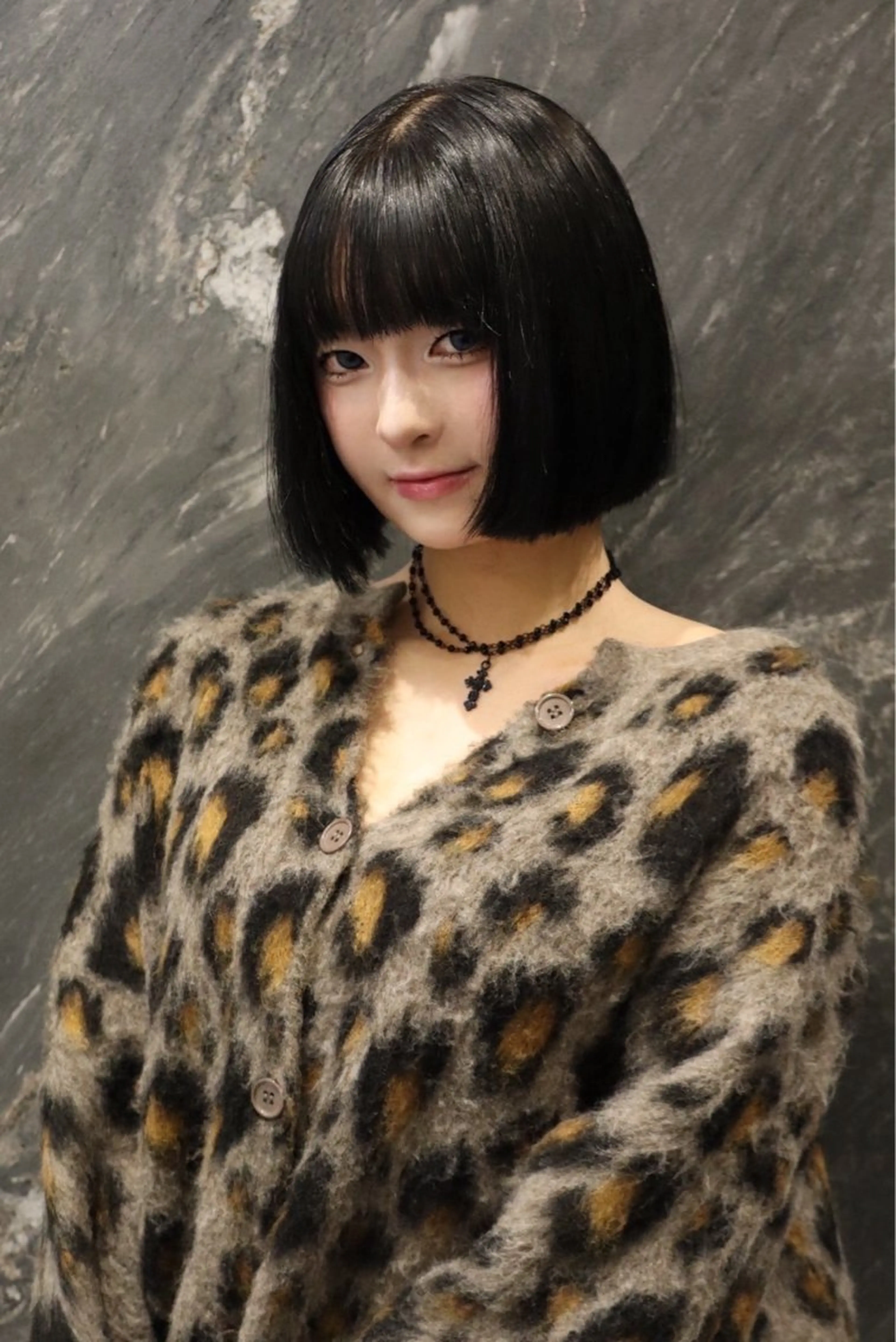 ミディアム カラー レイヤーカット /ハイトーンchaoのヘアスタイル