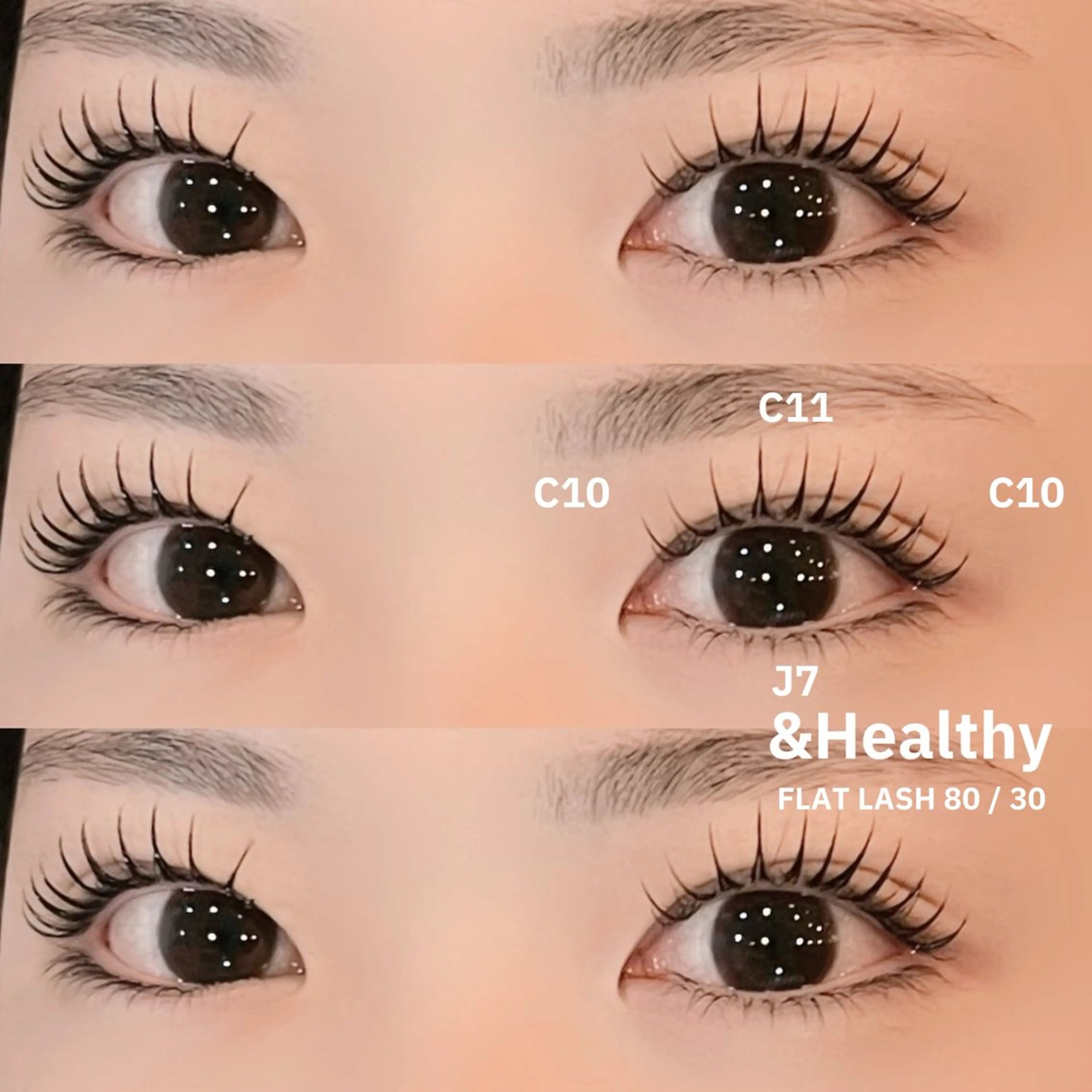 マツエク・マツパ バインドロック 束感まつ毛 フラットラッシュ ナチュラル 下まつげエクステ マツエク ＊OLIVIA池袋 ＊長友のマツエク・マツパデザイン