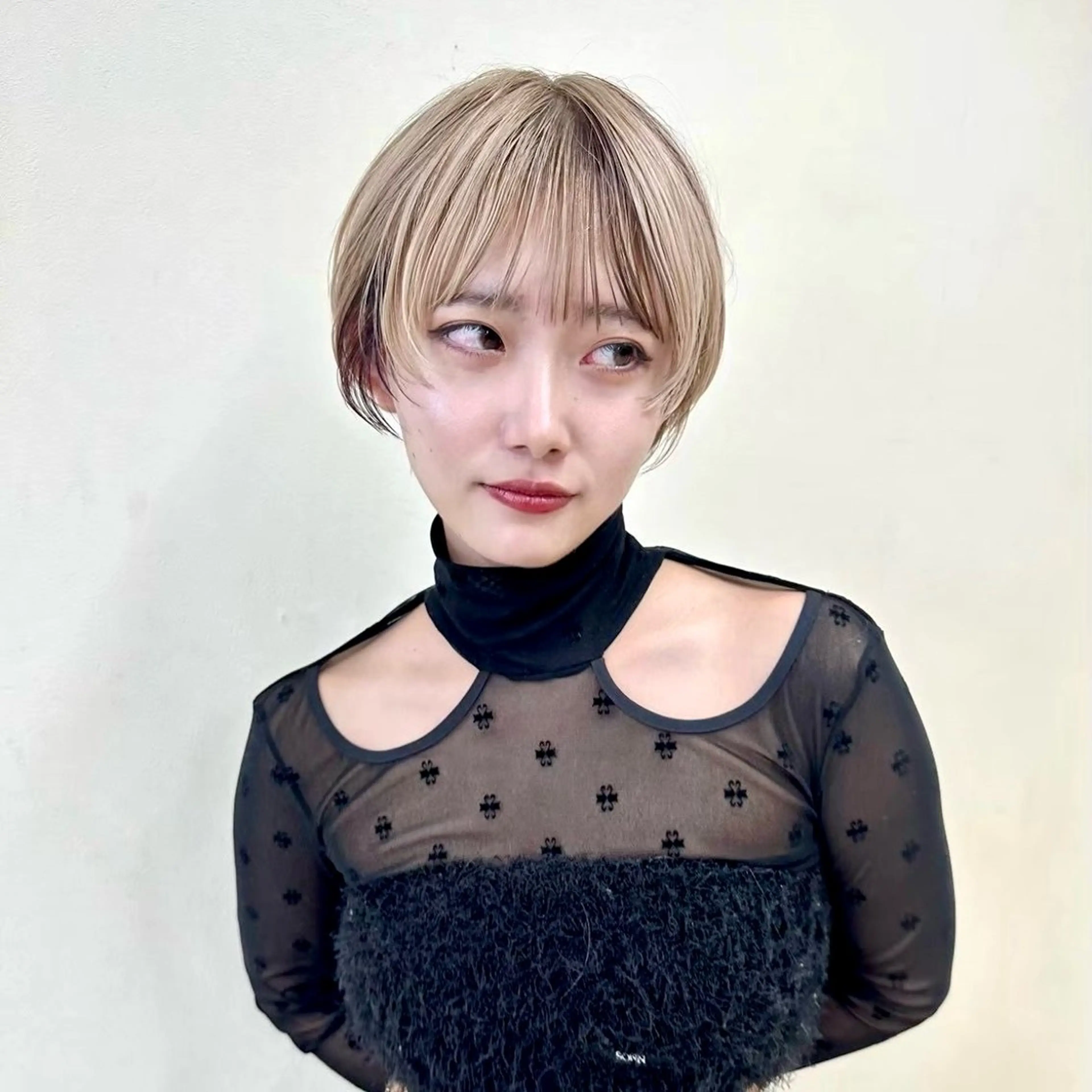 ショート カラー Hiroto/表参道 /暗髪/モード♠️のヘアスタイル