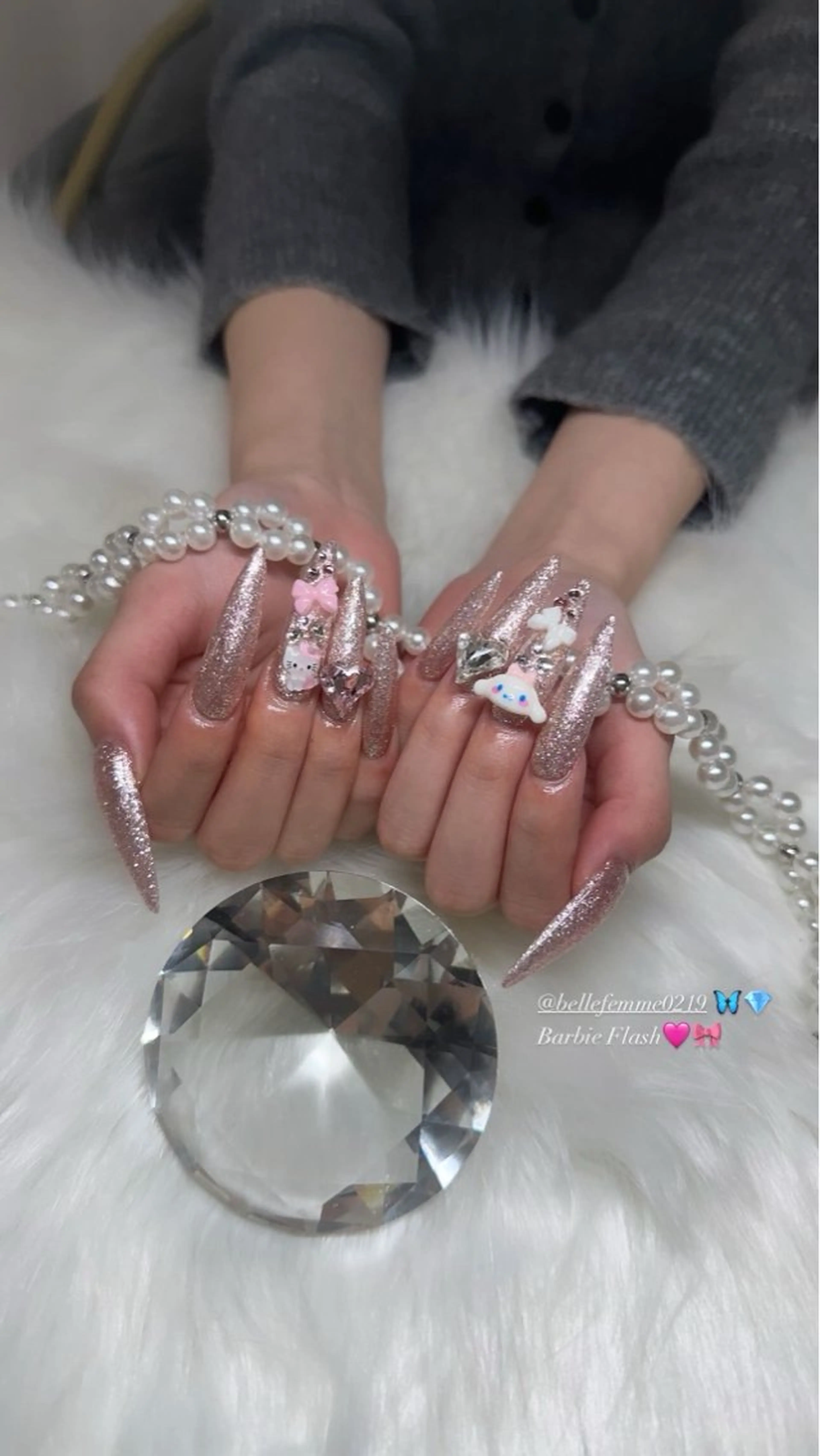 ネイル ハンドネイル Belle Fammeのネイルデザイン