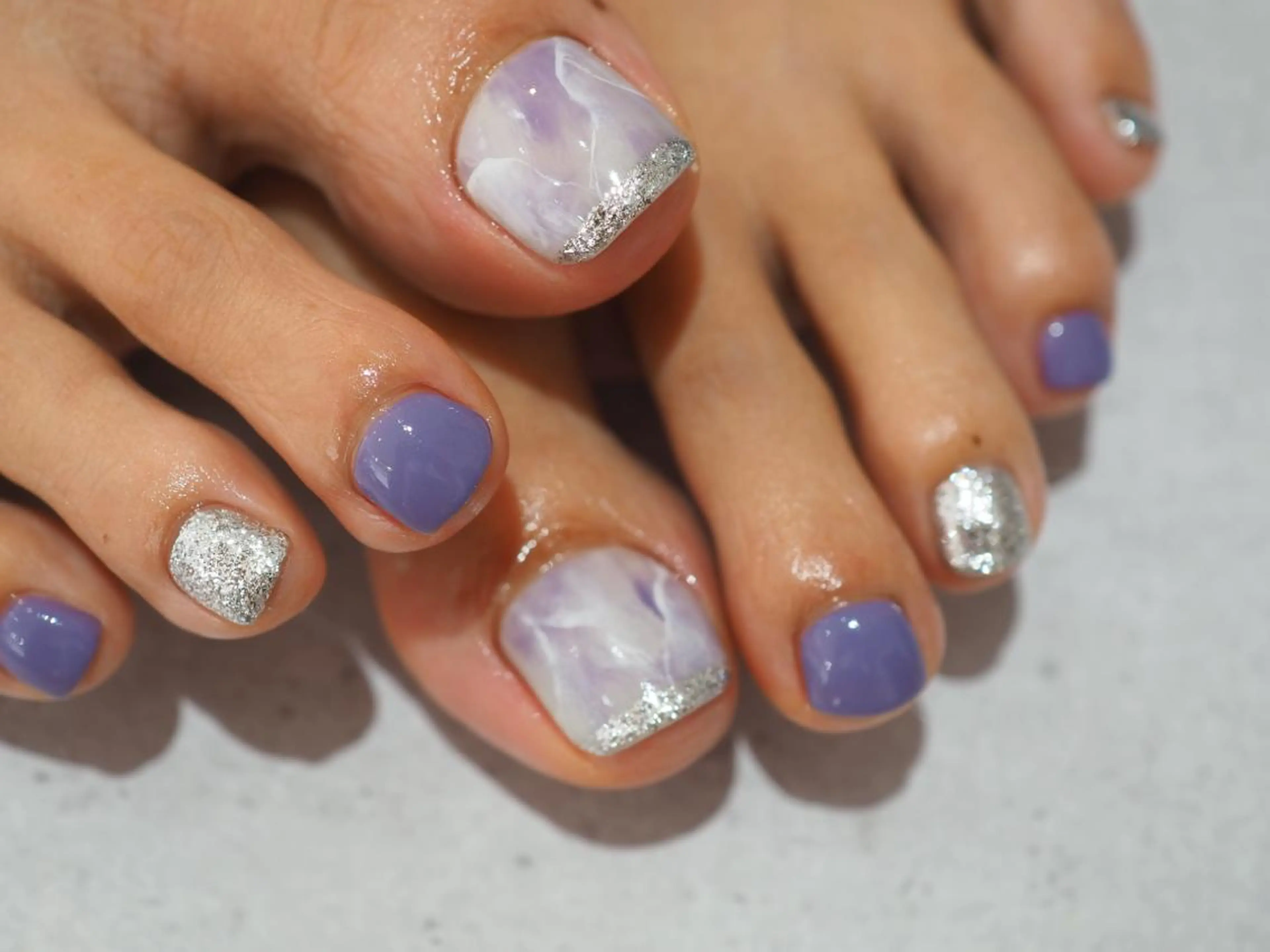 ネイル フットネイル Glück...所属・kohashi miwaのネイルデザイン