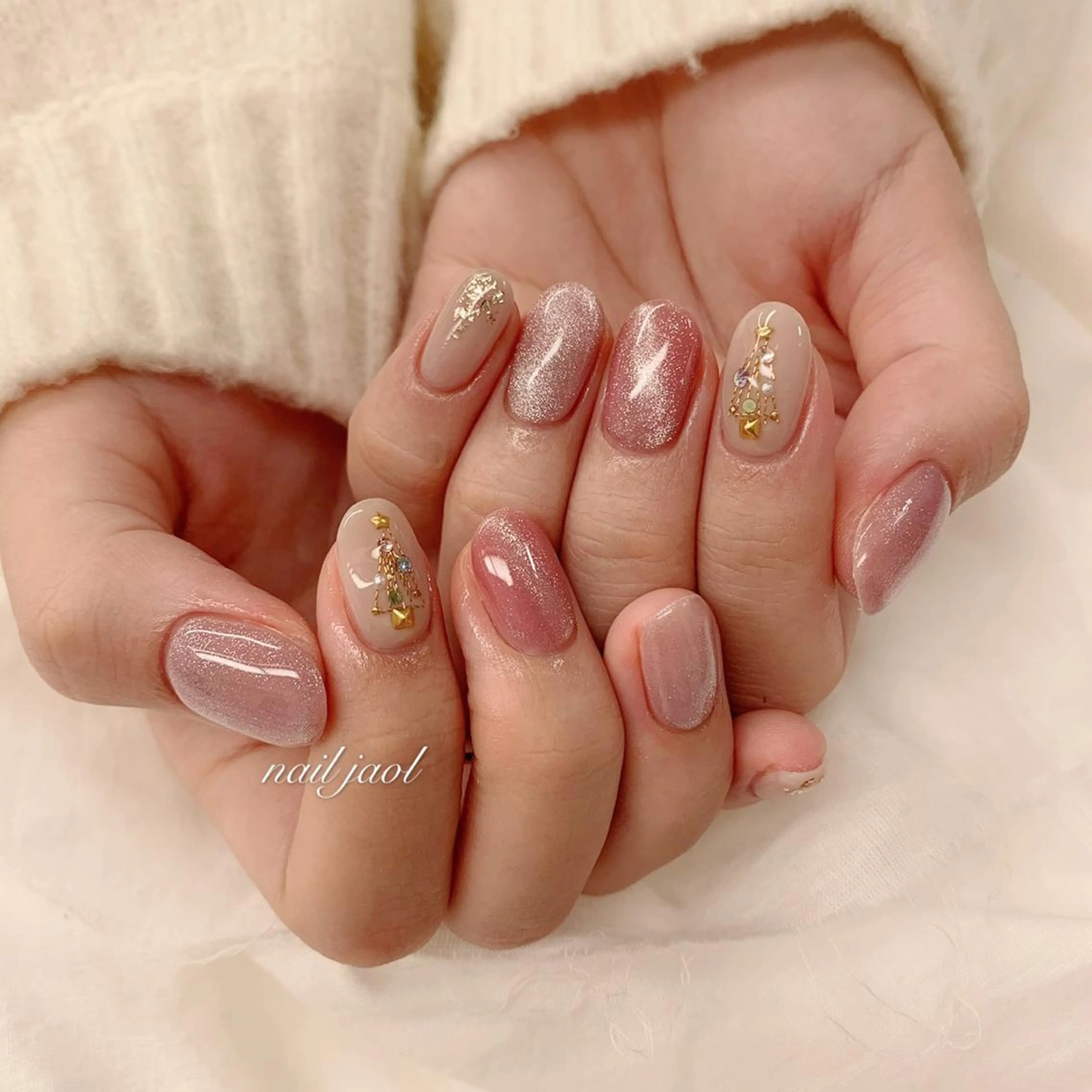 ミディアム nail jaol池袋店所属・ネイルJaol 池袋のネイルデザイン