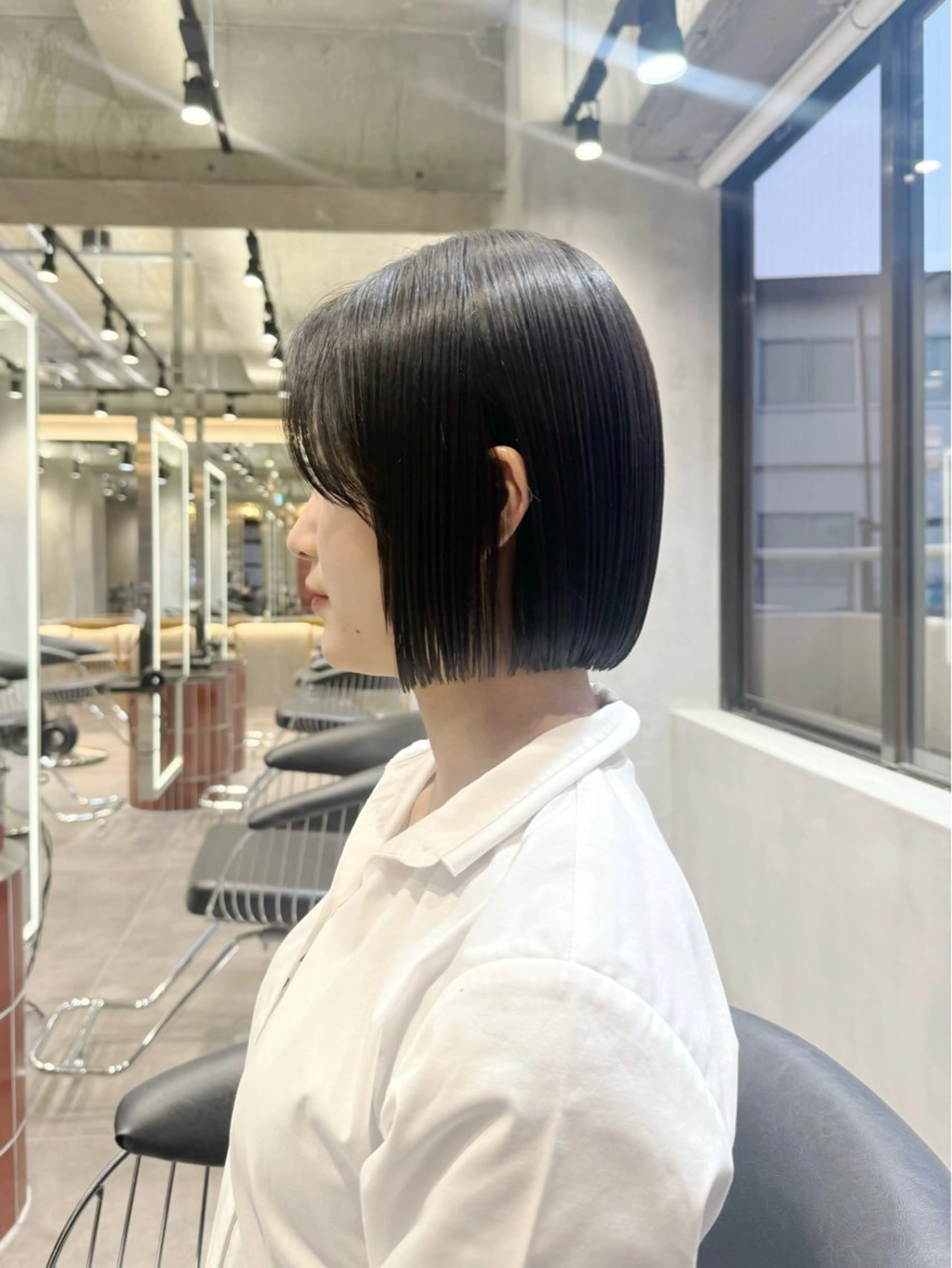 ショート ボブ カット ヘアカラー トリートメント ヘアセット 360°キレイな ショートカットのヘアスタイル