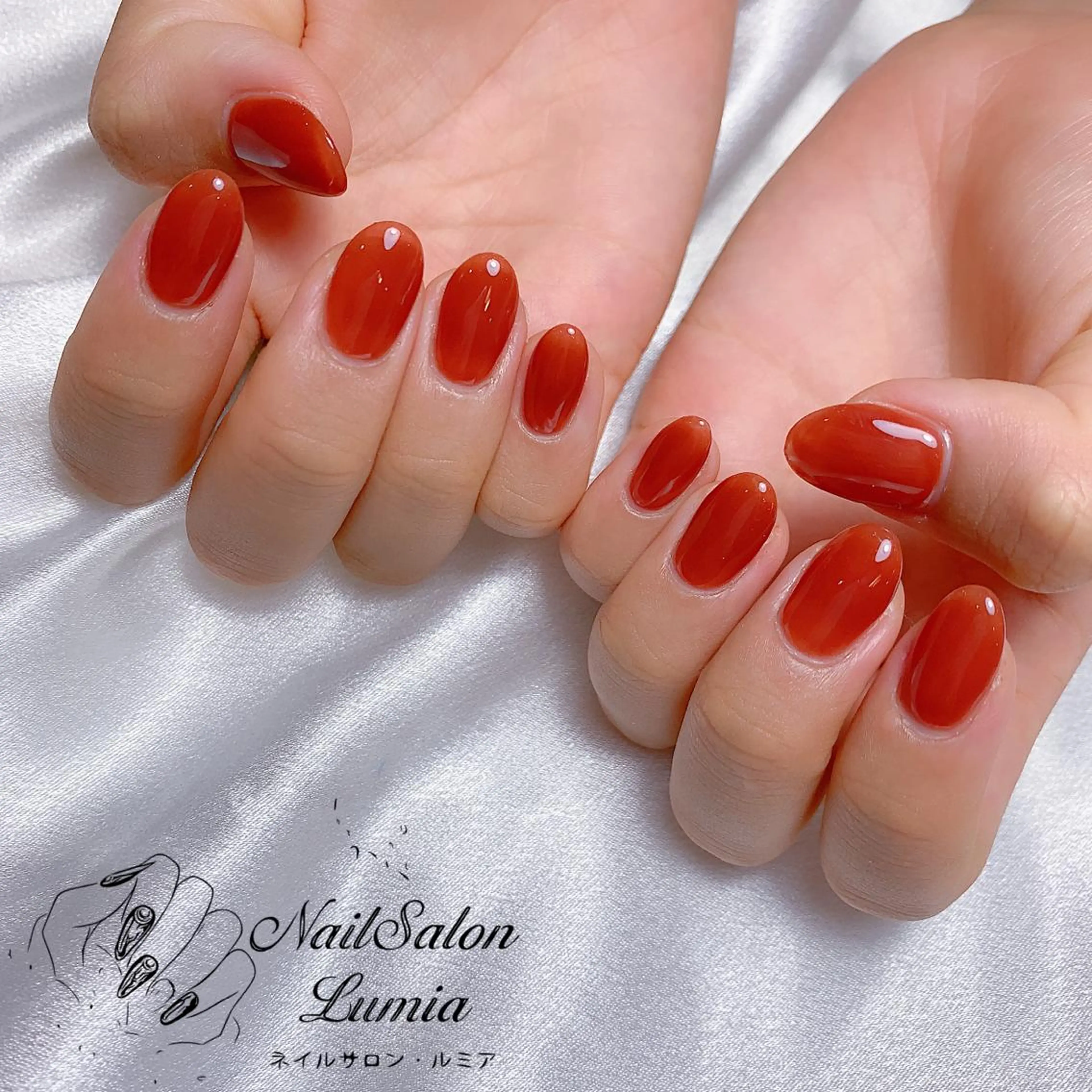 ネイル ハンドネイル ネイルサロン ルミア Lumia 店長のネイルデザイン