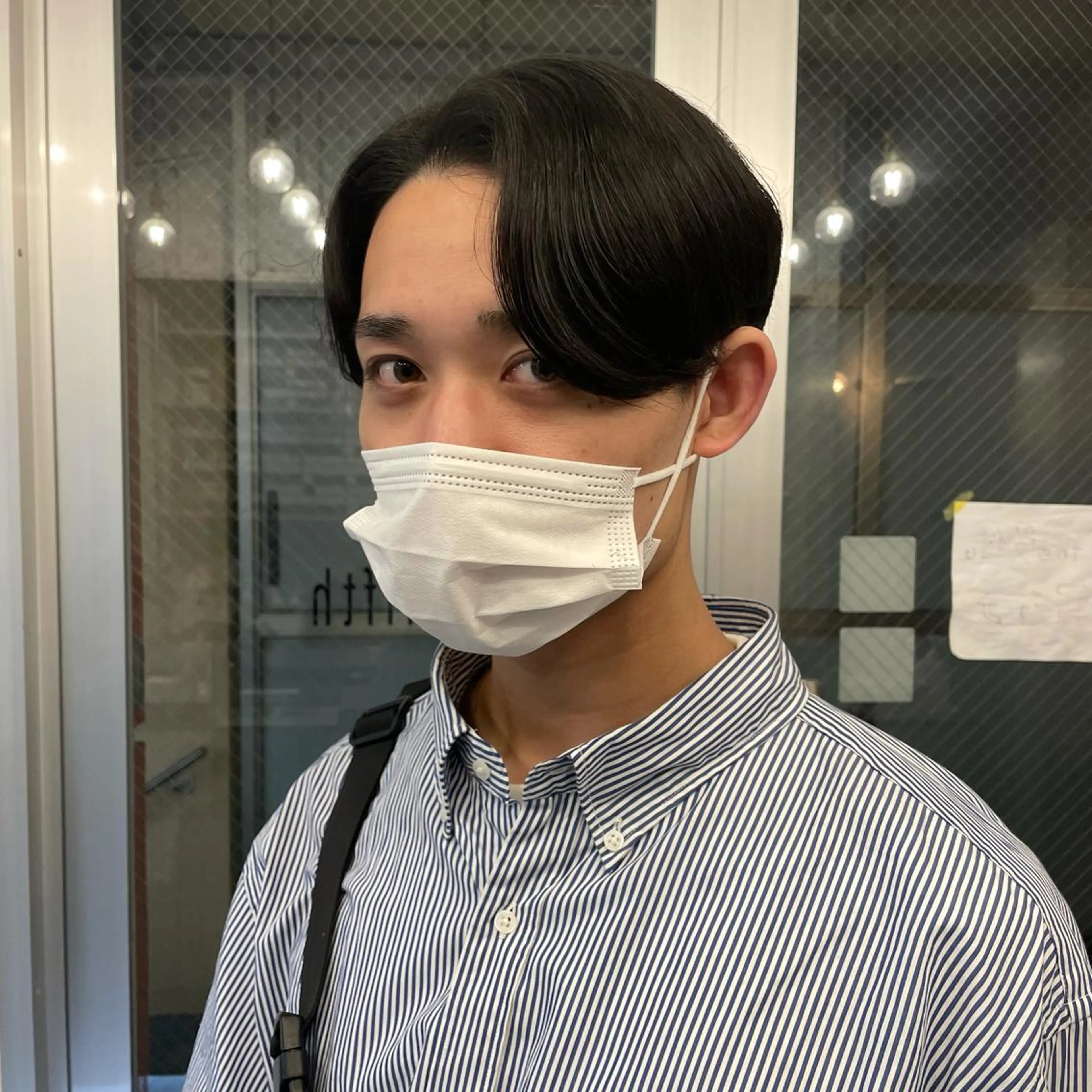 ショート メンズ fifth所属・センターパート／マッ シュ／パーマ　あさみのヘアスタイル