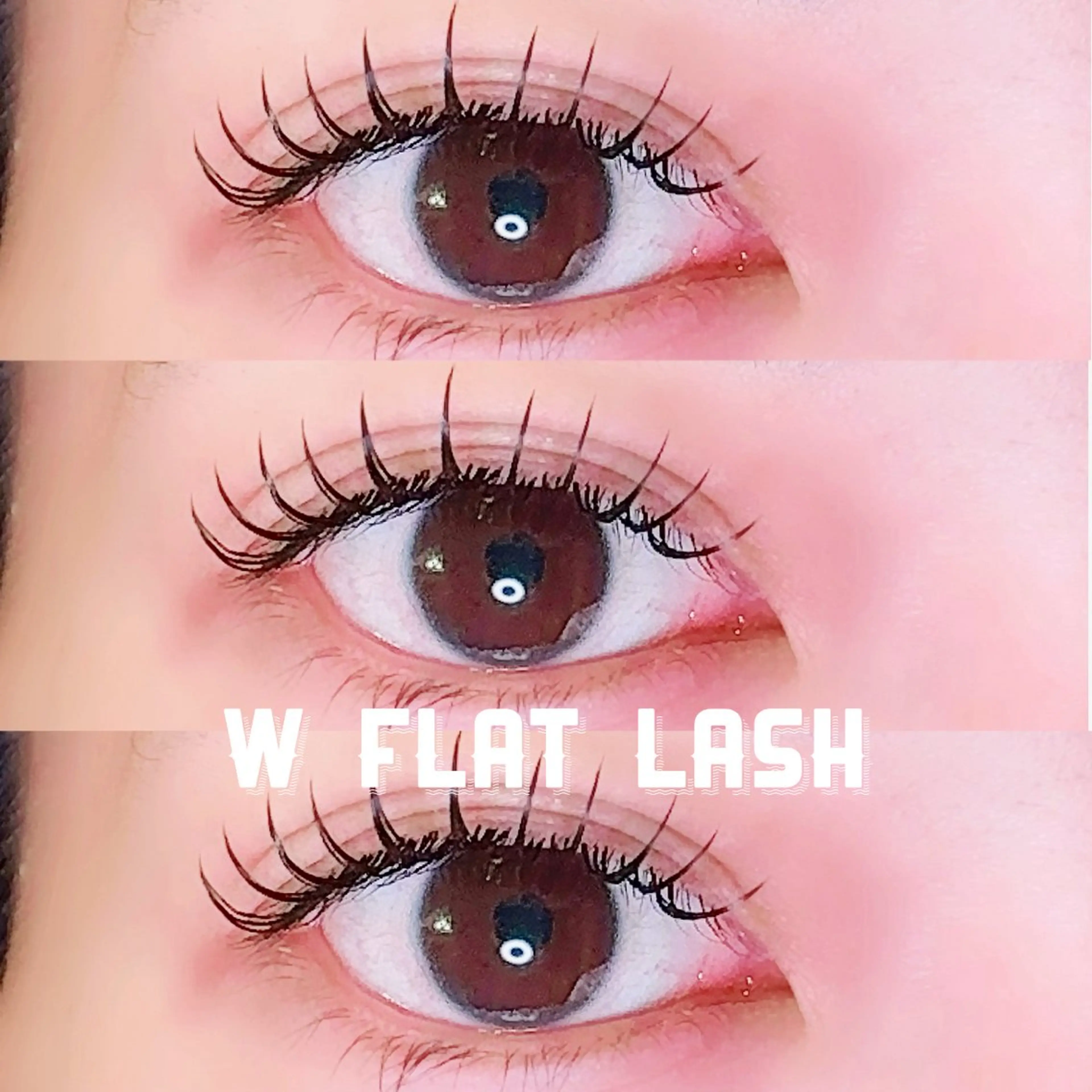 マツエク・マツパ フラットラッシュ JurerEye☆ sakiのマツエク・マツパデザイン