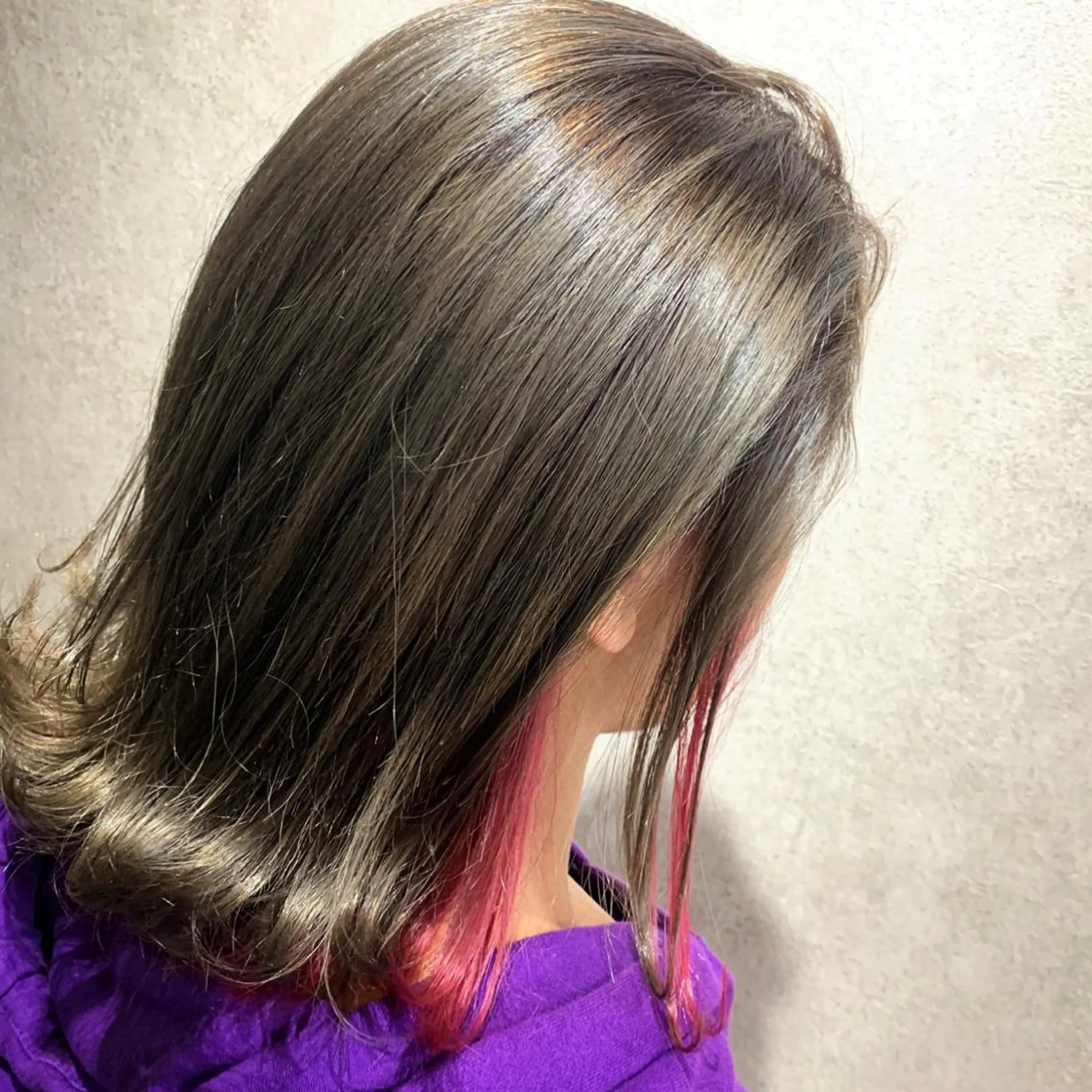 ミディアム カラー 🫧ウルフカット/ 畑中結衣🫧のヘアスタイル