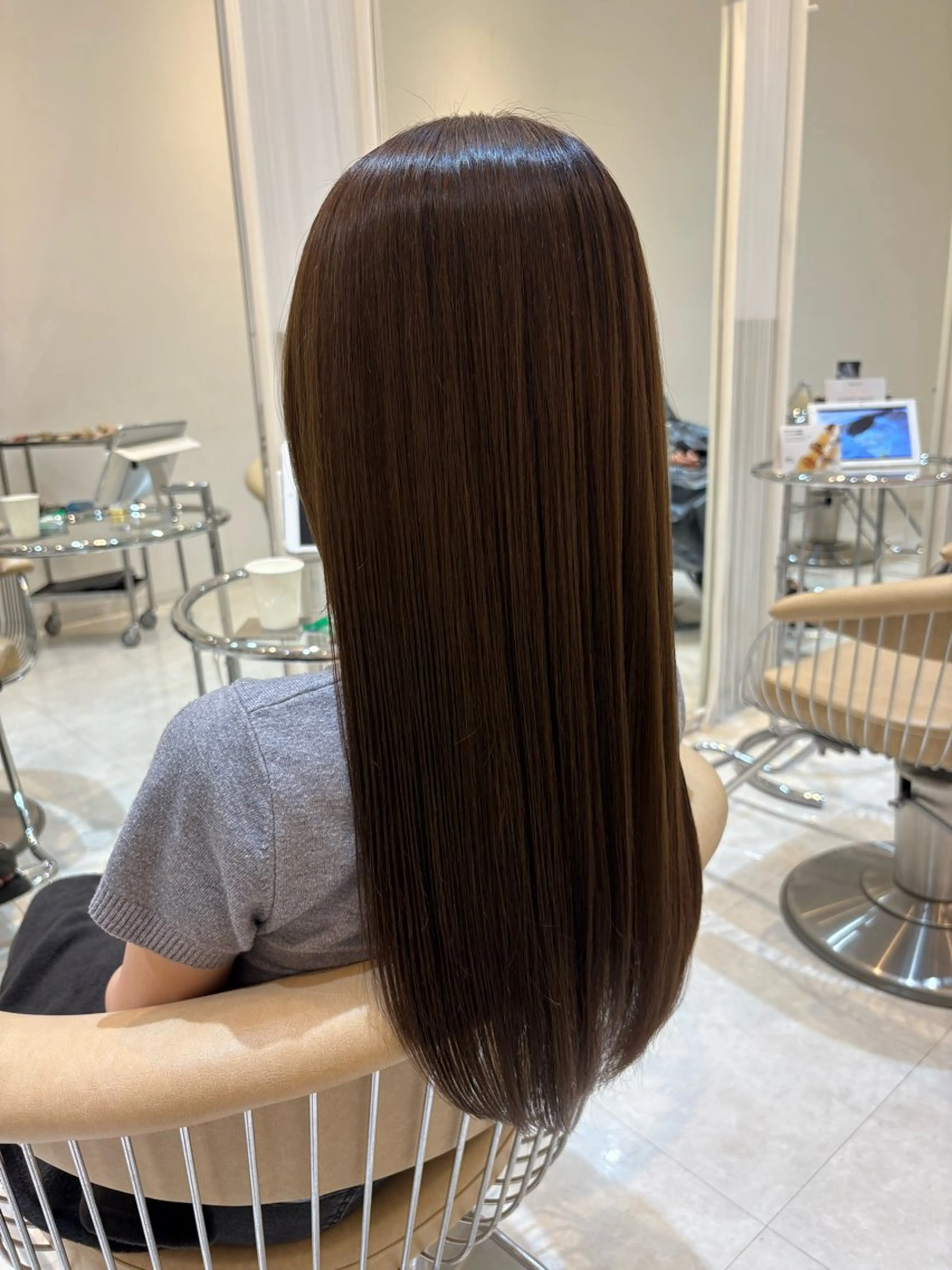 酸性ストレート➕カット¥40700→¥24420の写真