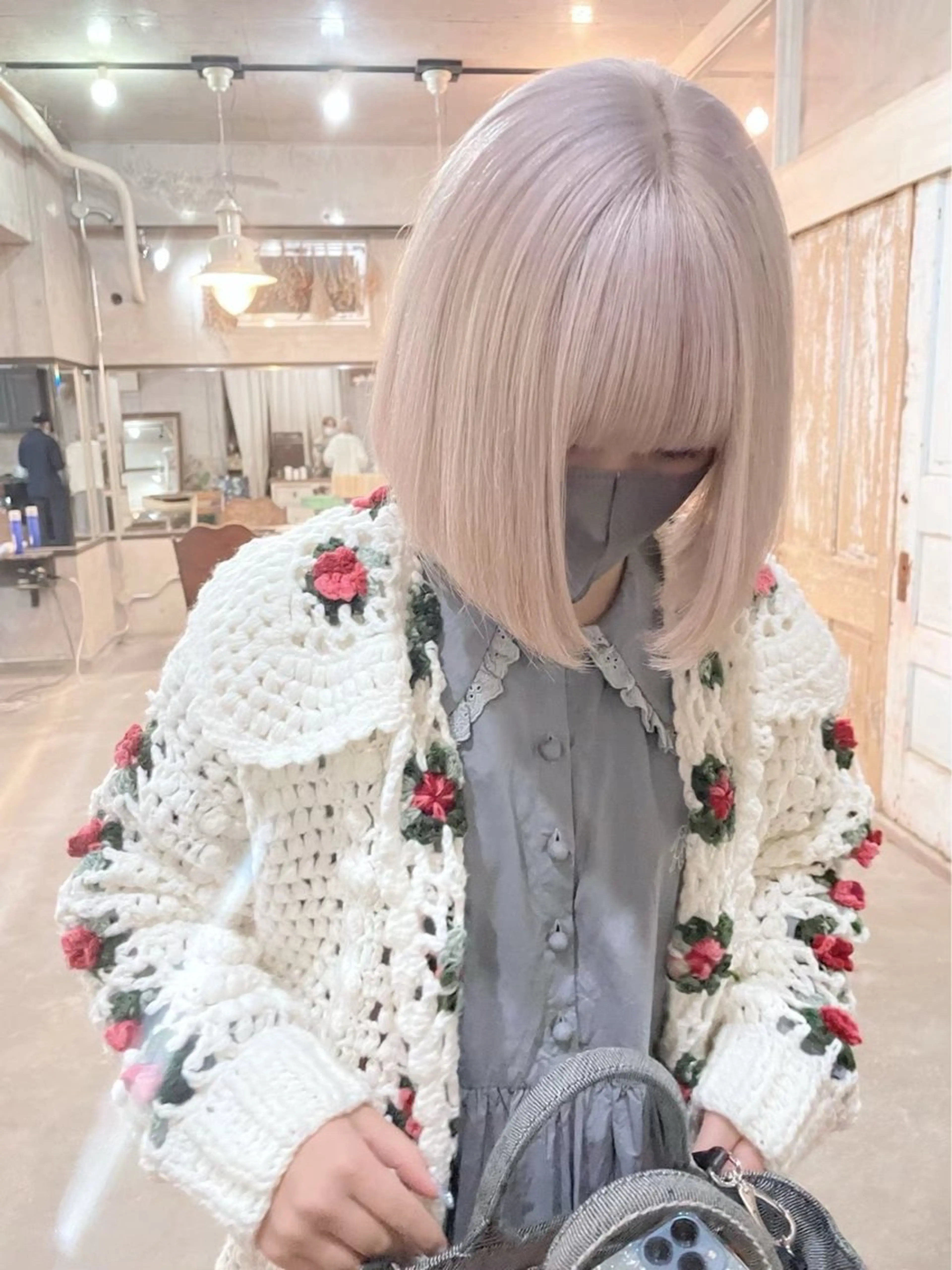 ミディアム カラー カット ヘアカラー トリートメント 🎨デザイン🥇 美髪・艶髪　日暮千敬のヘアスタイル