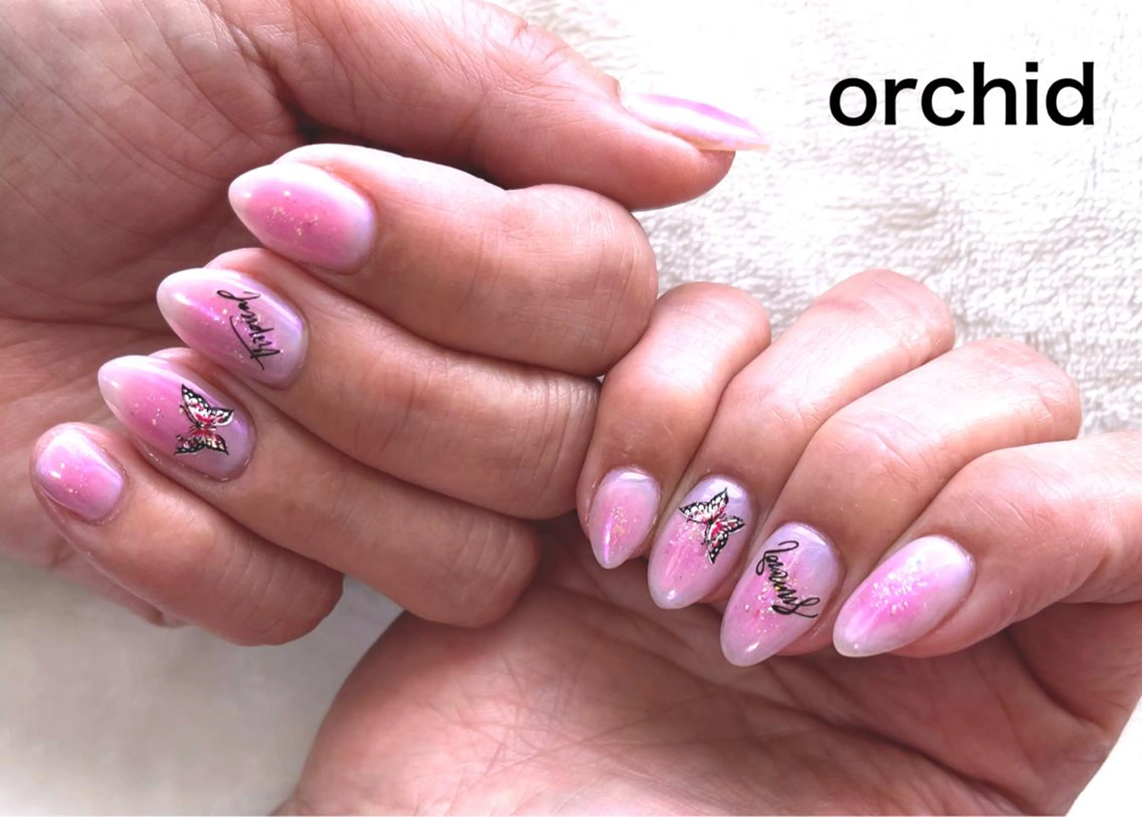 ネイル orchid ♡オーキッドのネイルデザイン