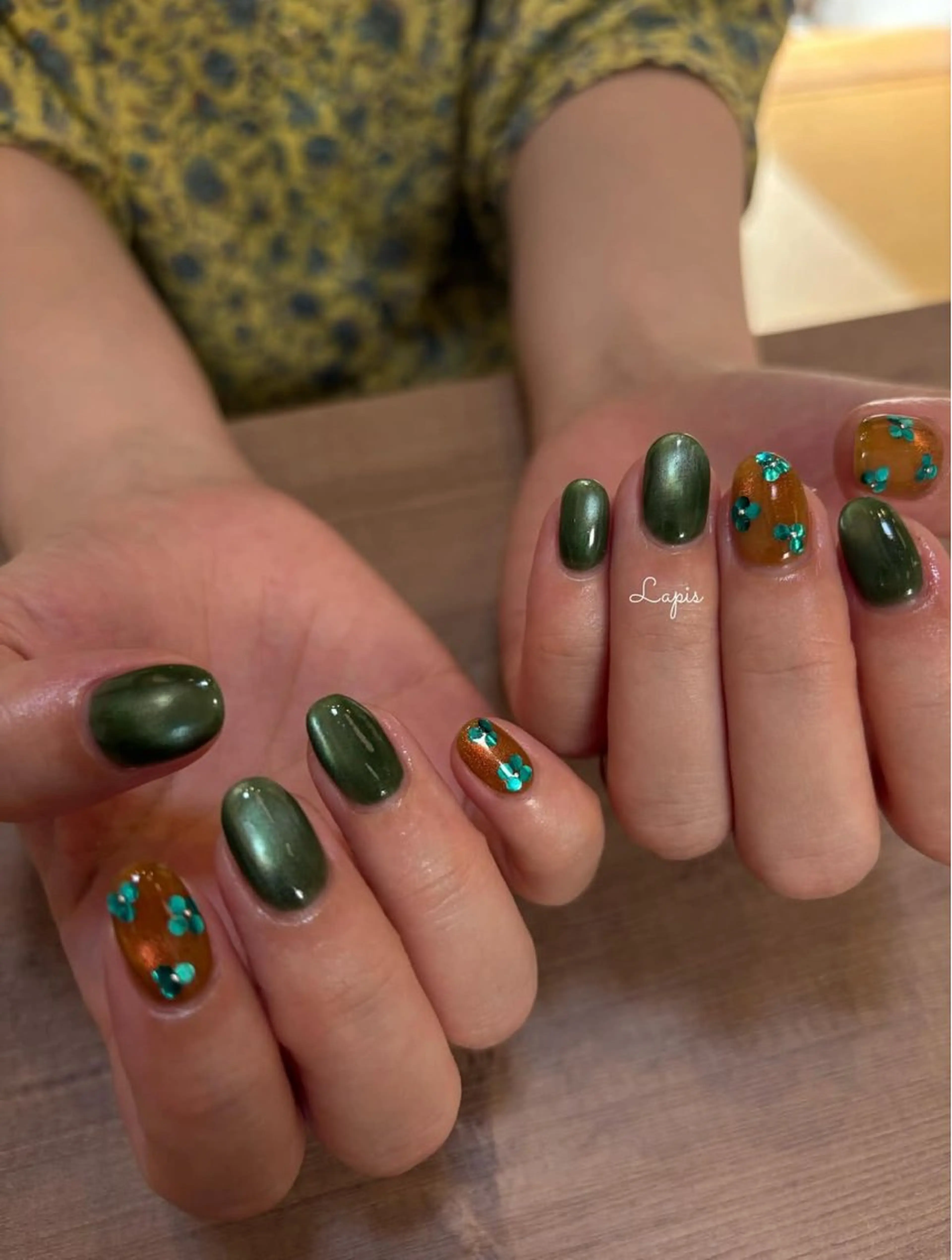 ネイル ハンドネイル Lapis *のネイルデザイン