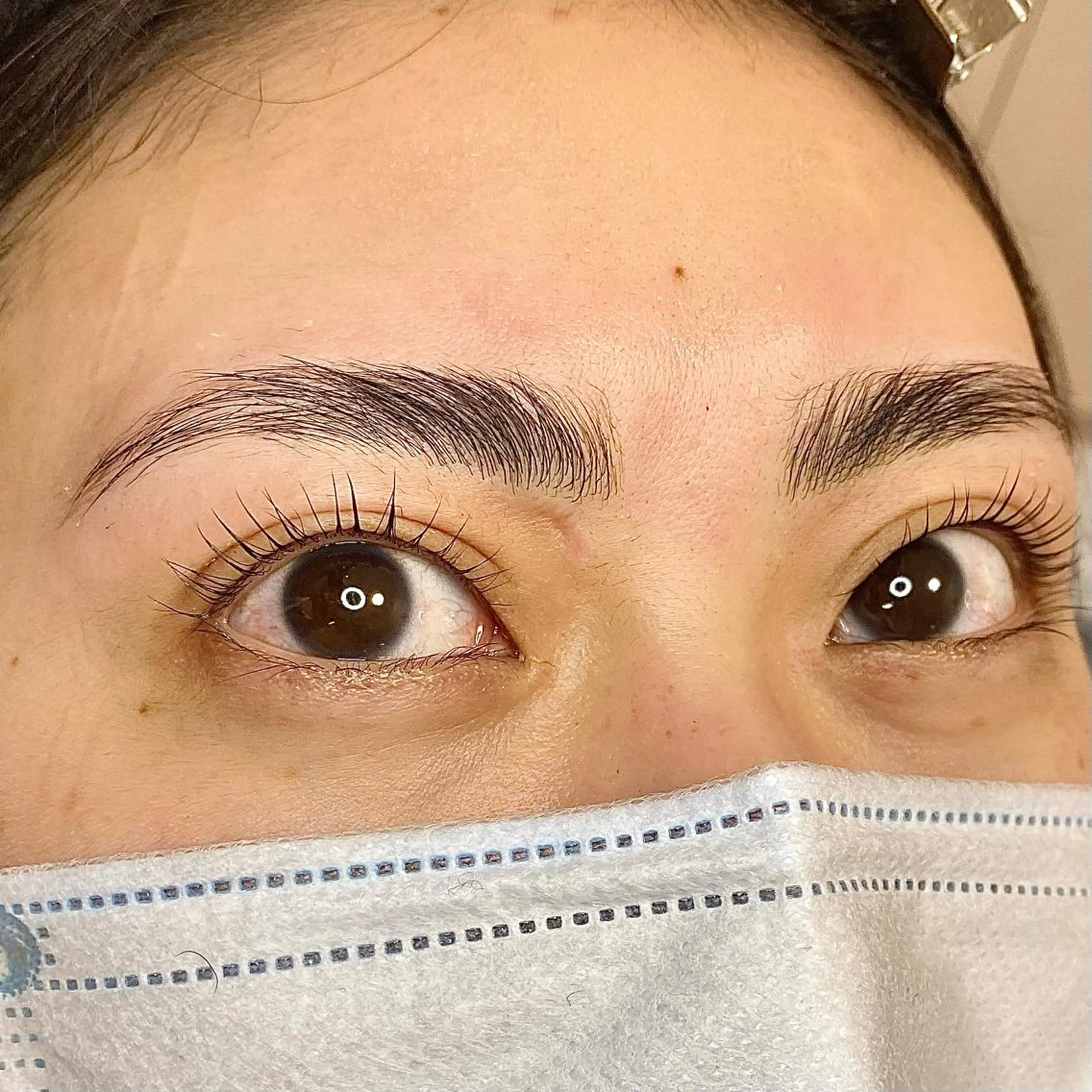 アイブロウ ulu beautysalon所属・アイブロウモデル募集 Yukiの眉毛・アイブロウイメージ