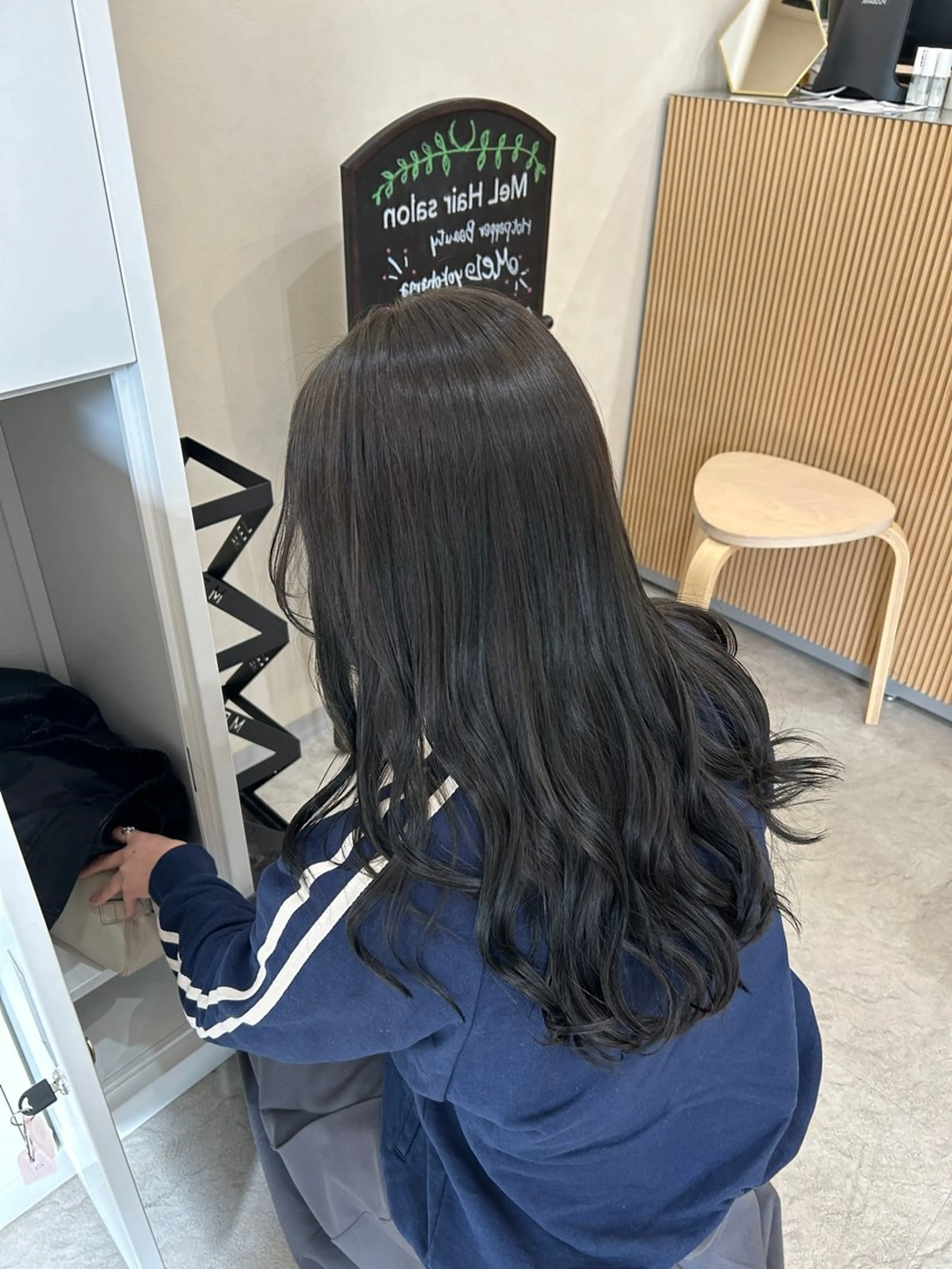 ロング トリートメント カット ヘアカラー トリートメント MIDORI🎀 透明感/ベージュのヘアスタイル