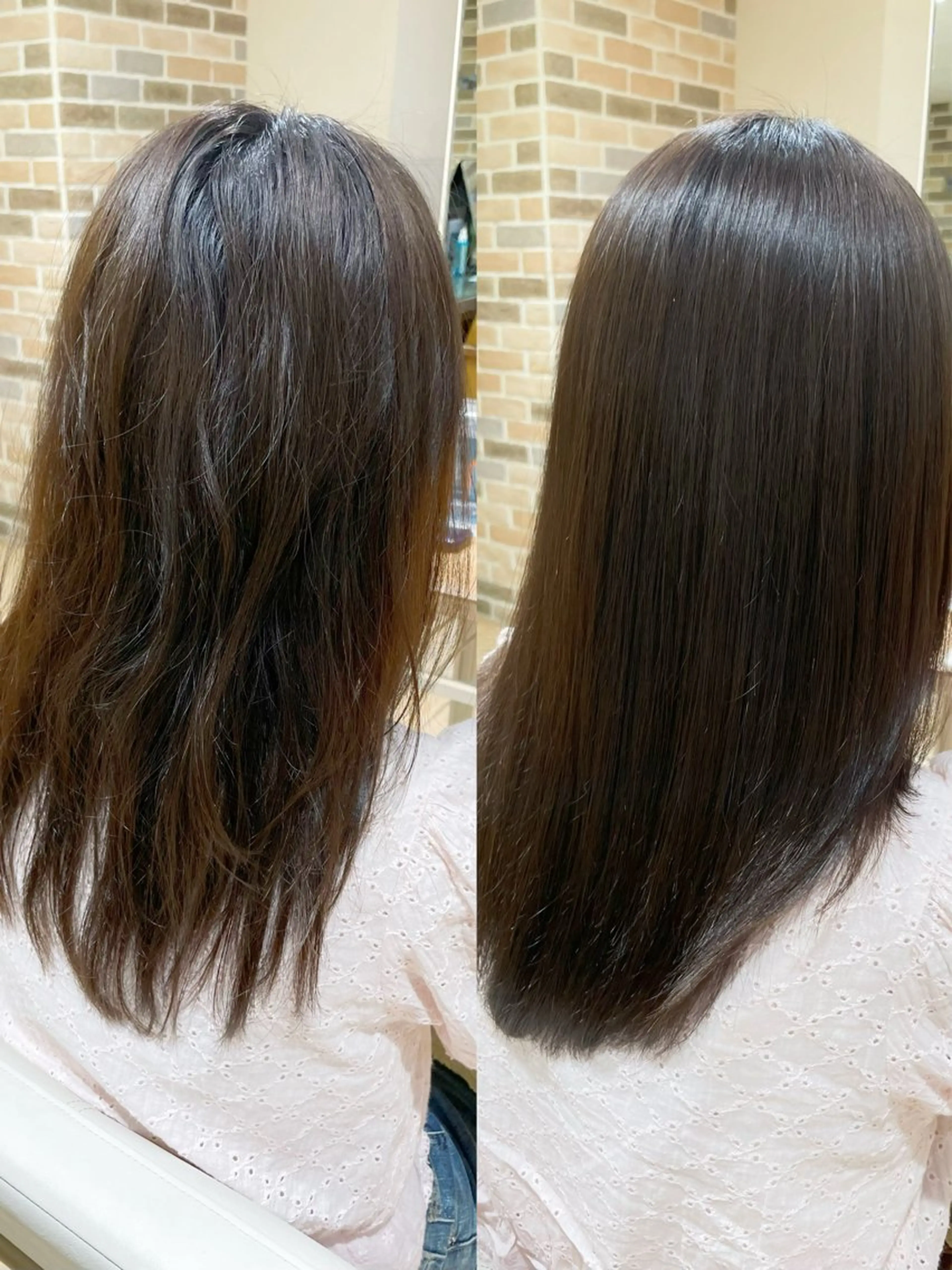 《新規》似合わせカット🤍地毛風コスメストレート🤍極上トリートメント🌿17500の写真