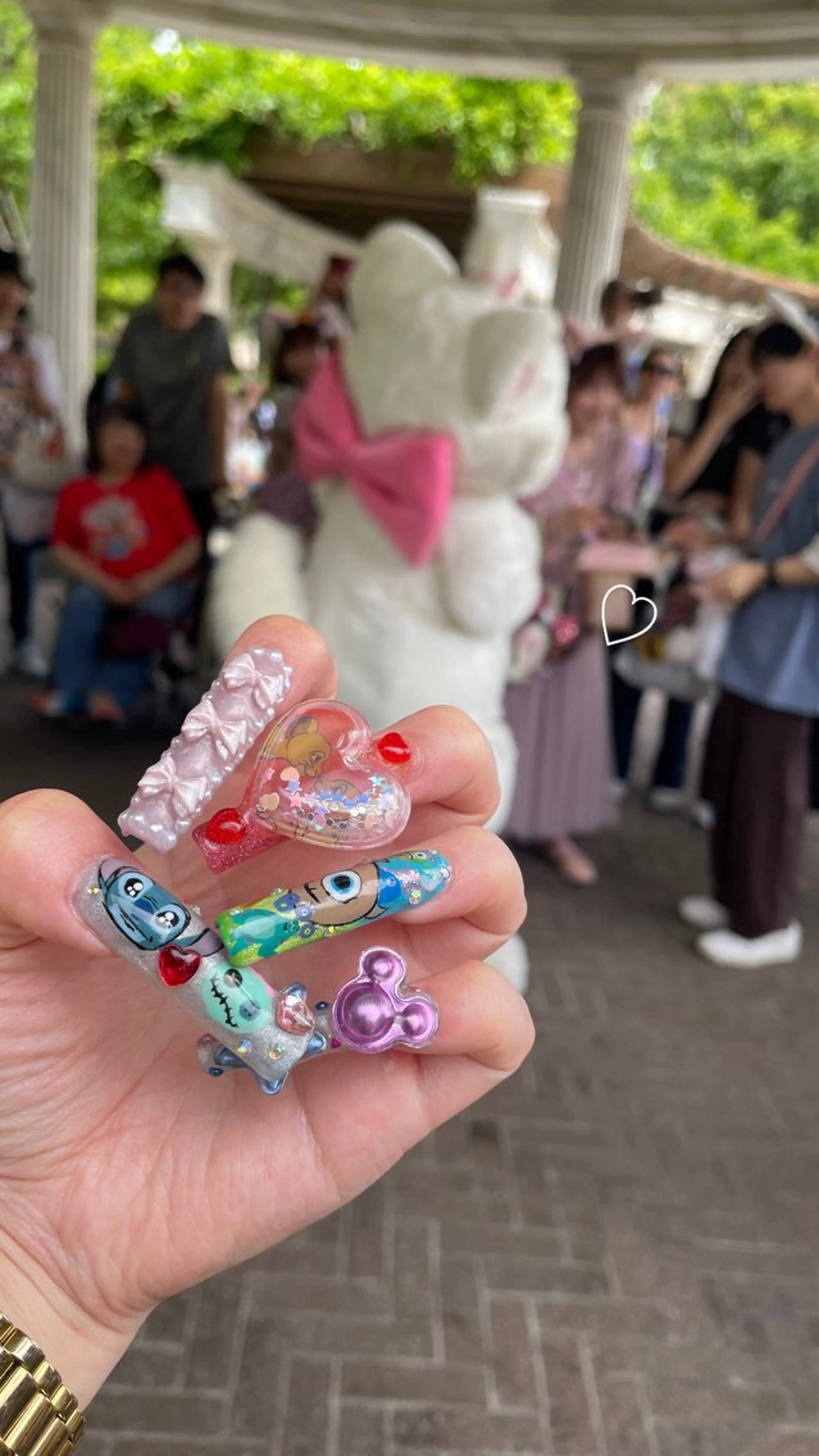 ネイル ラメ(グリッター) RICO NAIL所属・RICO Nail パーツつけ放題🌈のネイルデザイン