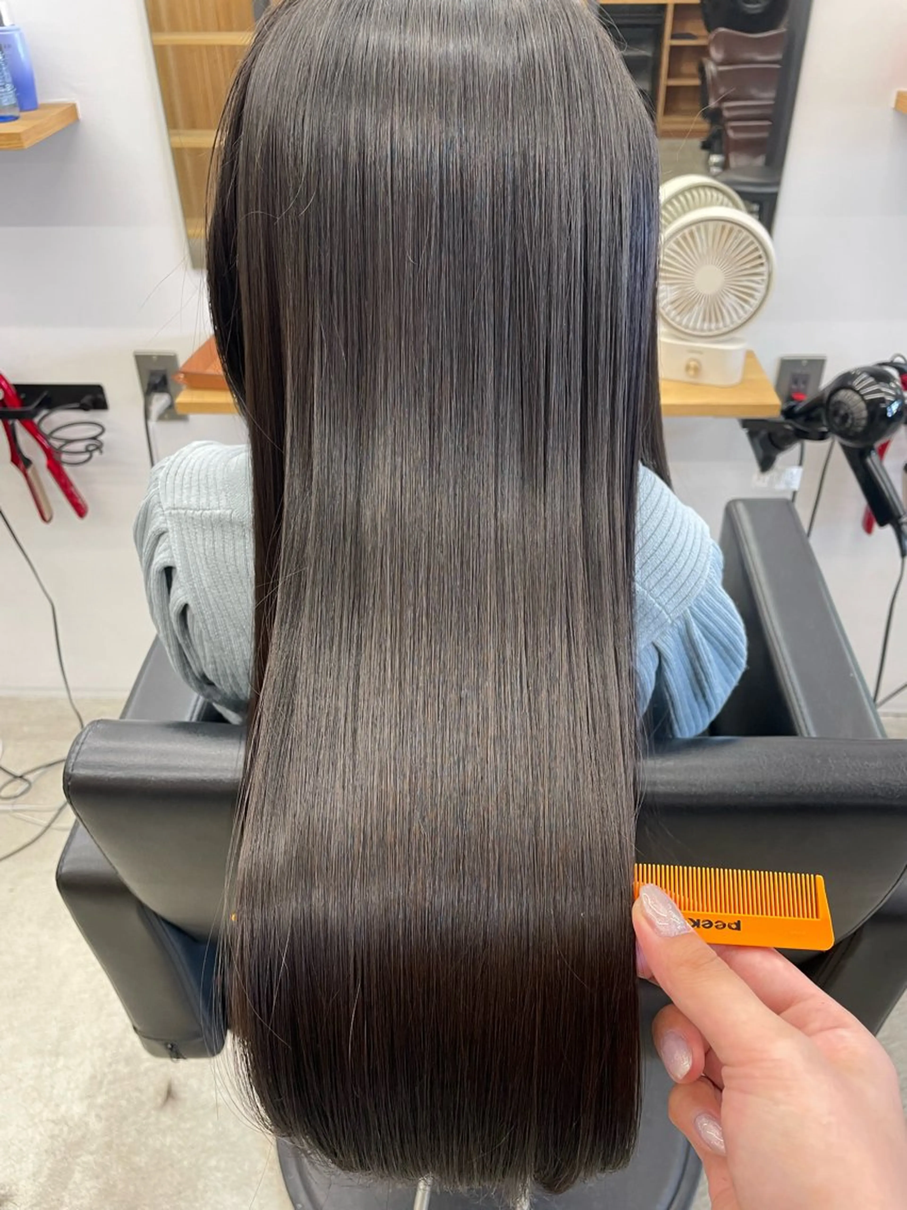 ロング 髪質改善 トリートメント トリートメント 髪質改善/ハイライト /🌈瀧澤夕花のヘアスタイル