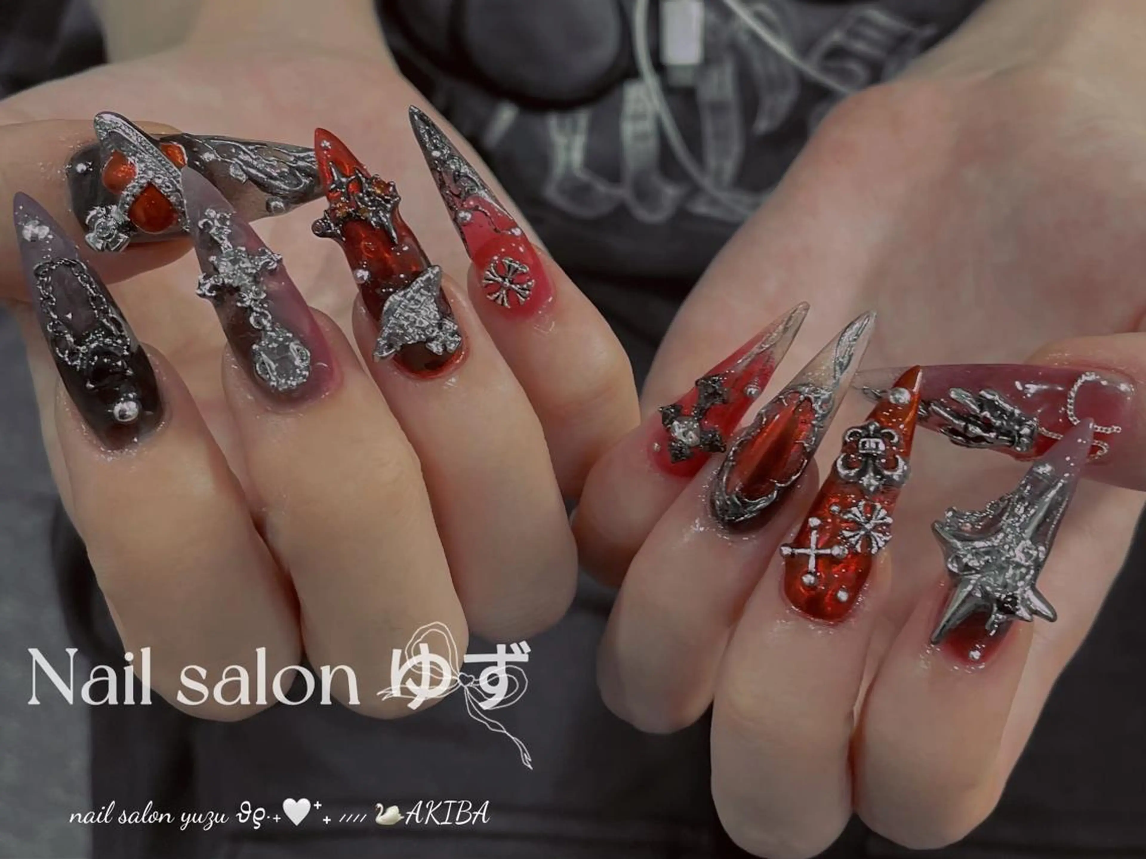 ネイル ハンドネイル ハンドケア MAKI💚💚💚 秋葉原.のネイルデザイン