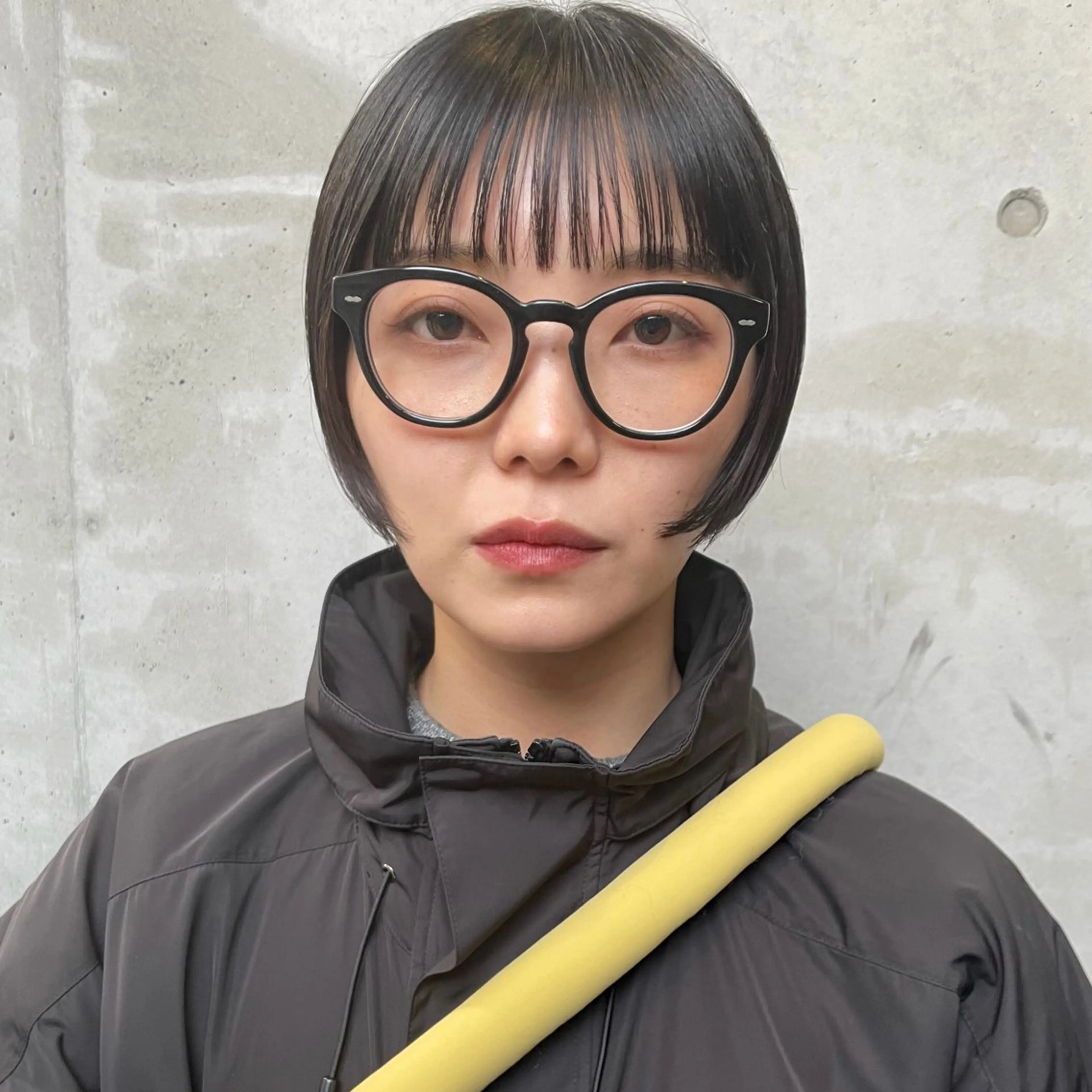 ショート カラー カット ヘアカラー ホリケ アオイのヘアスタイル