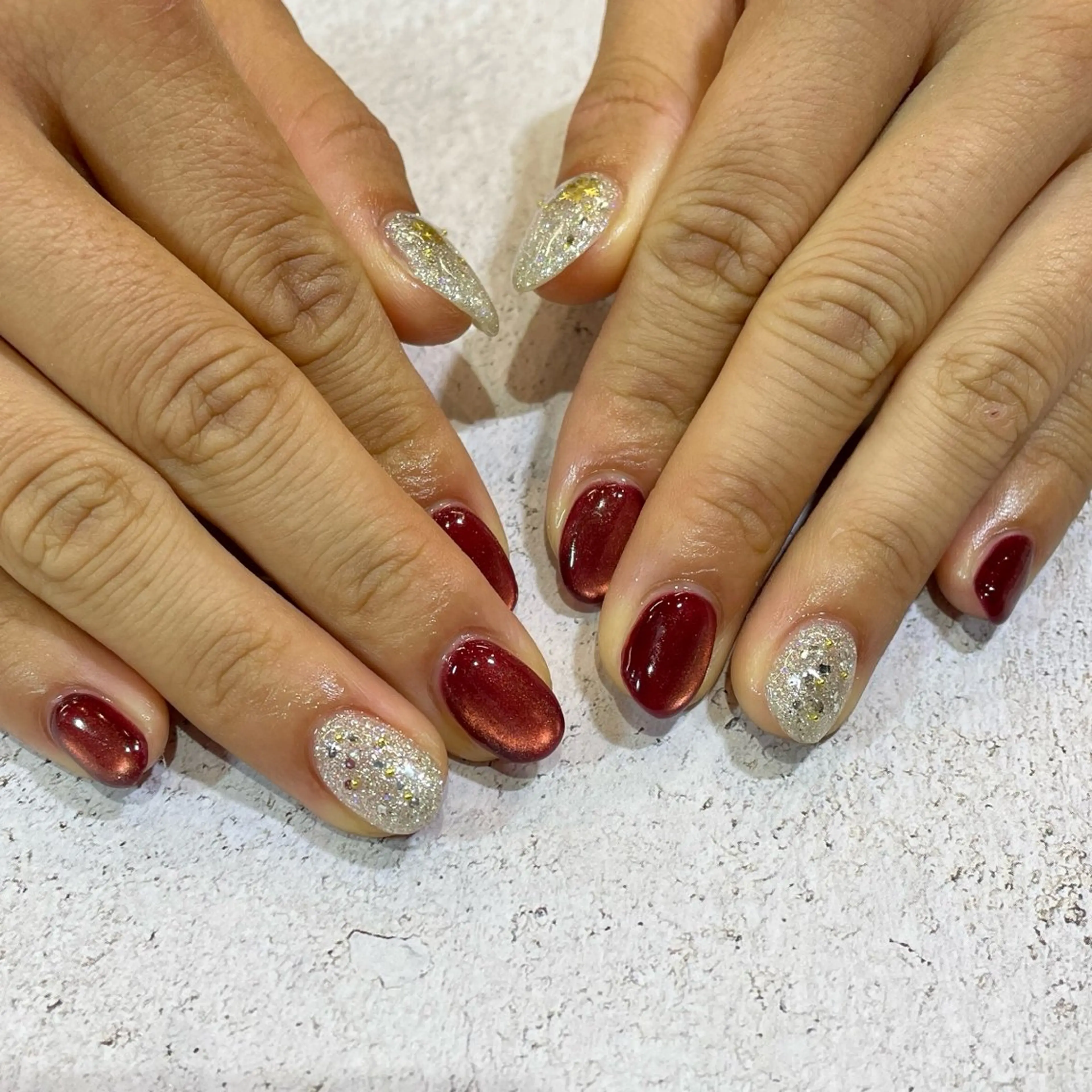 ネイル ハンドネイル LUNI（シェアサロンHeartSpace内）所属・LUNI 久屋大通 ˚✧₊⁎/ yuriのネイルデザイン