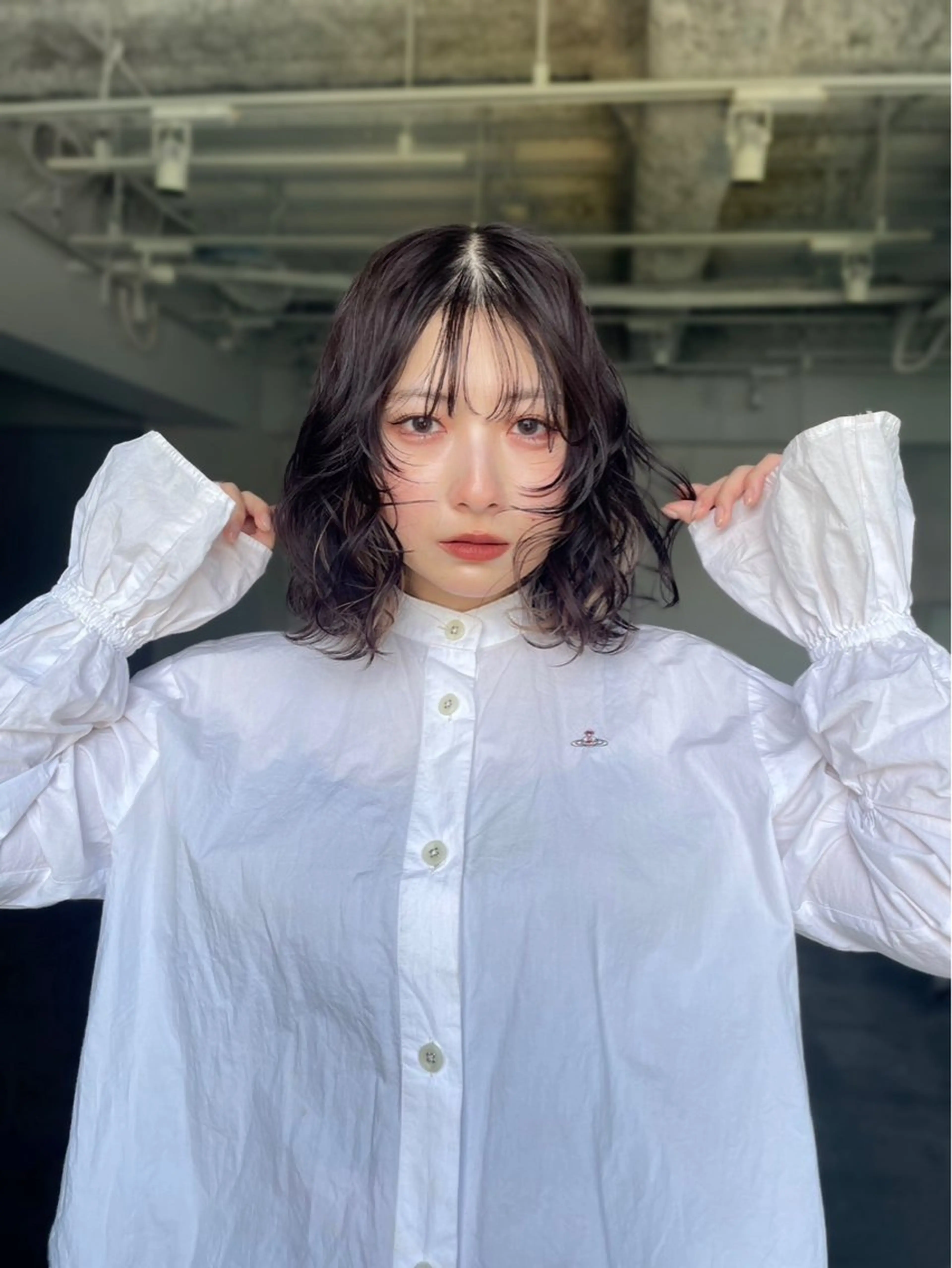 ミディアム ALBUM銀座‪‪ RURUKA‪‪❤︎のヘアスタイル