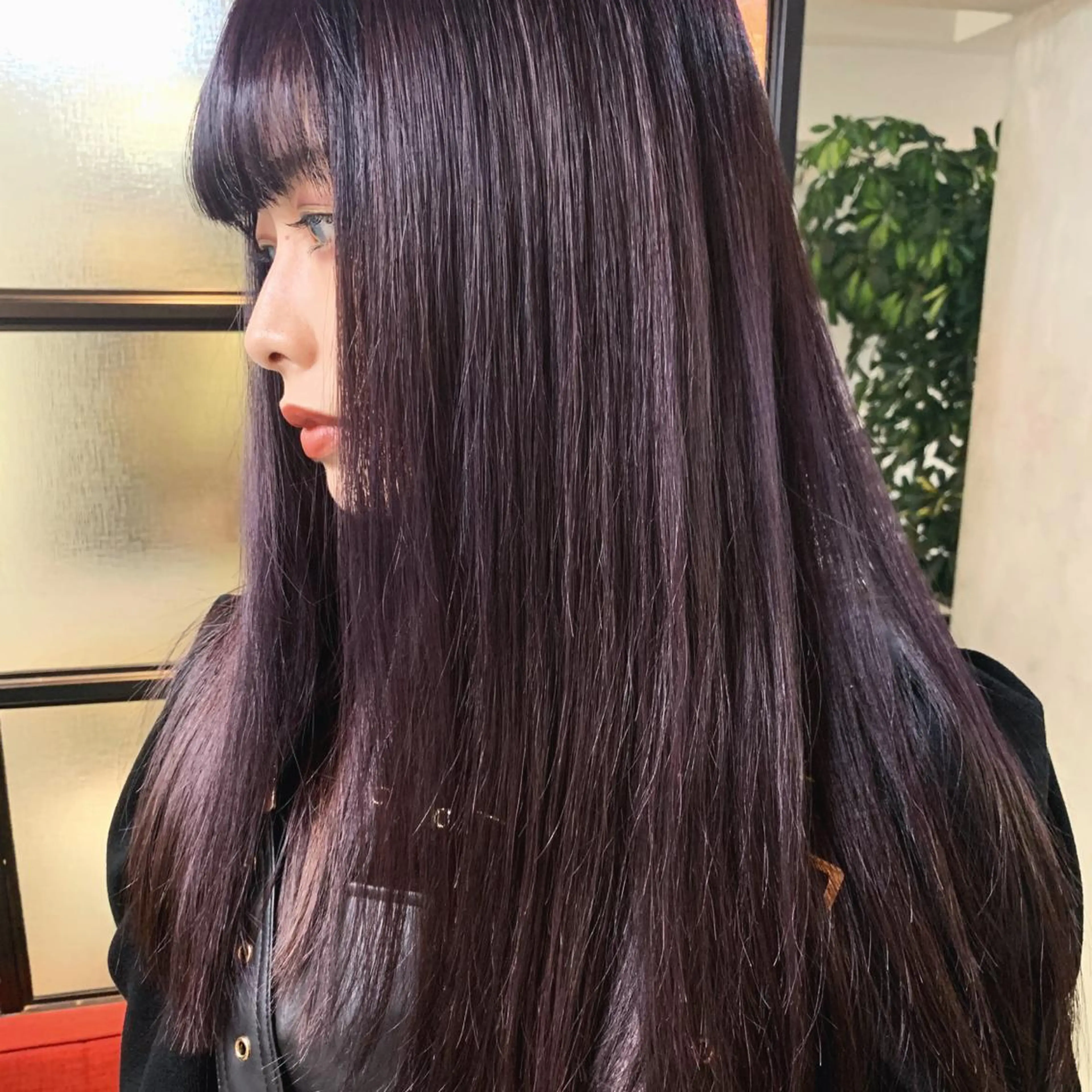 ロング カラー SAKURA 原宿所属・なかの たくみのヘアスタイル