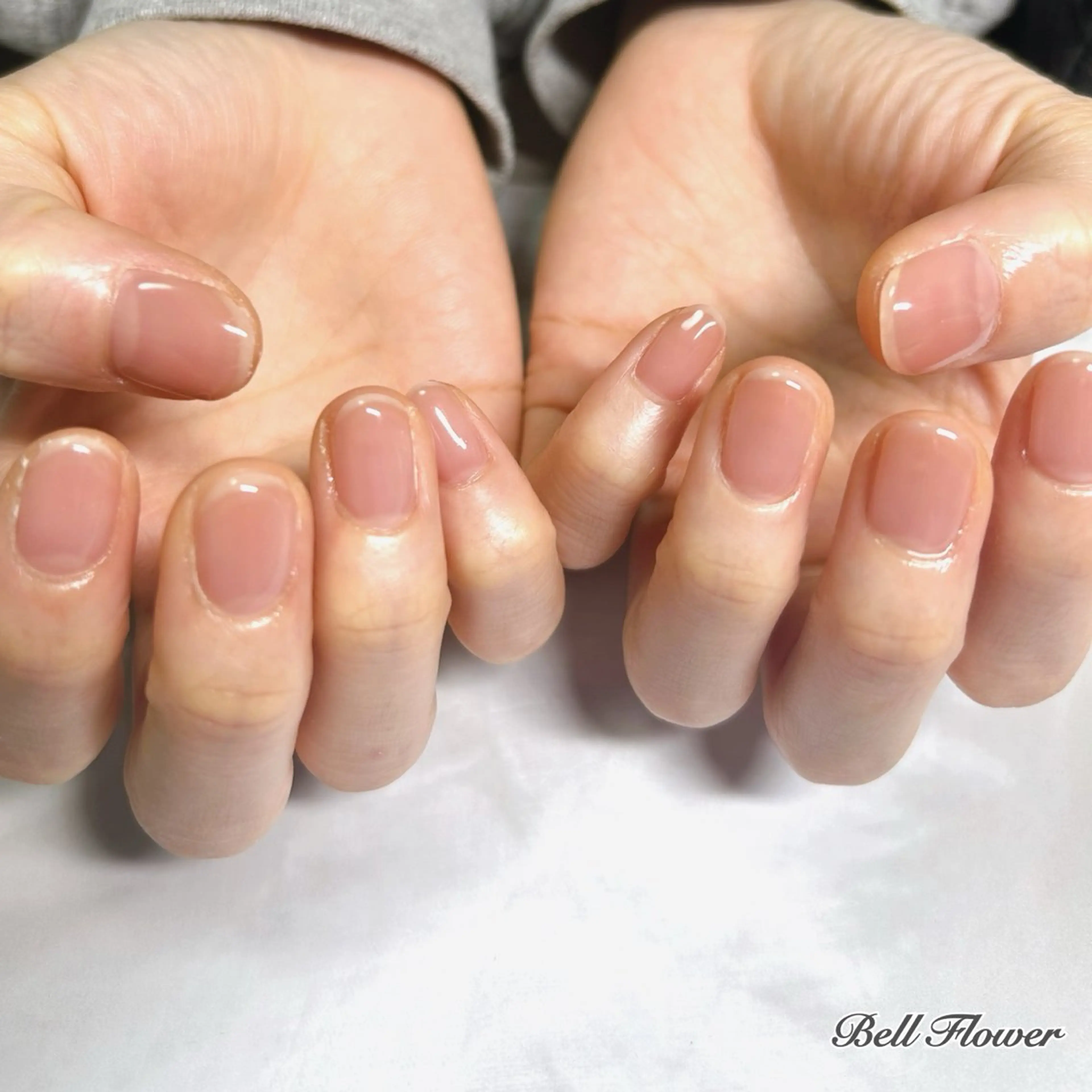 ネイル ハンドネイル Bell Flowerのネイルデザイン