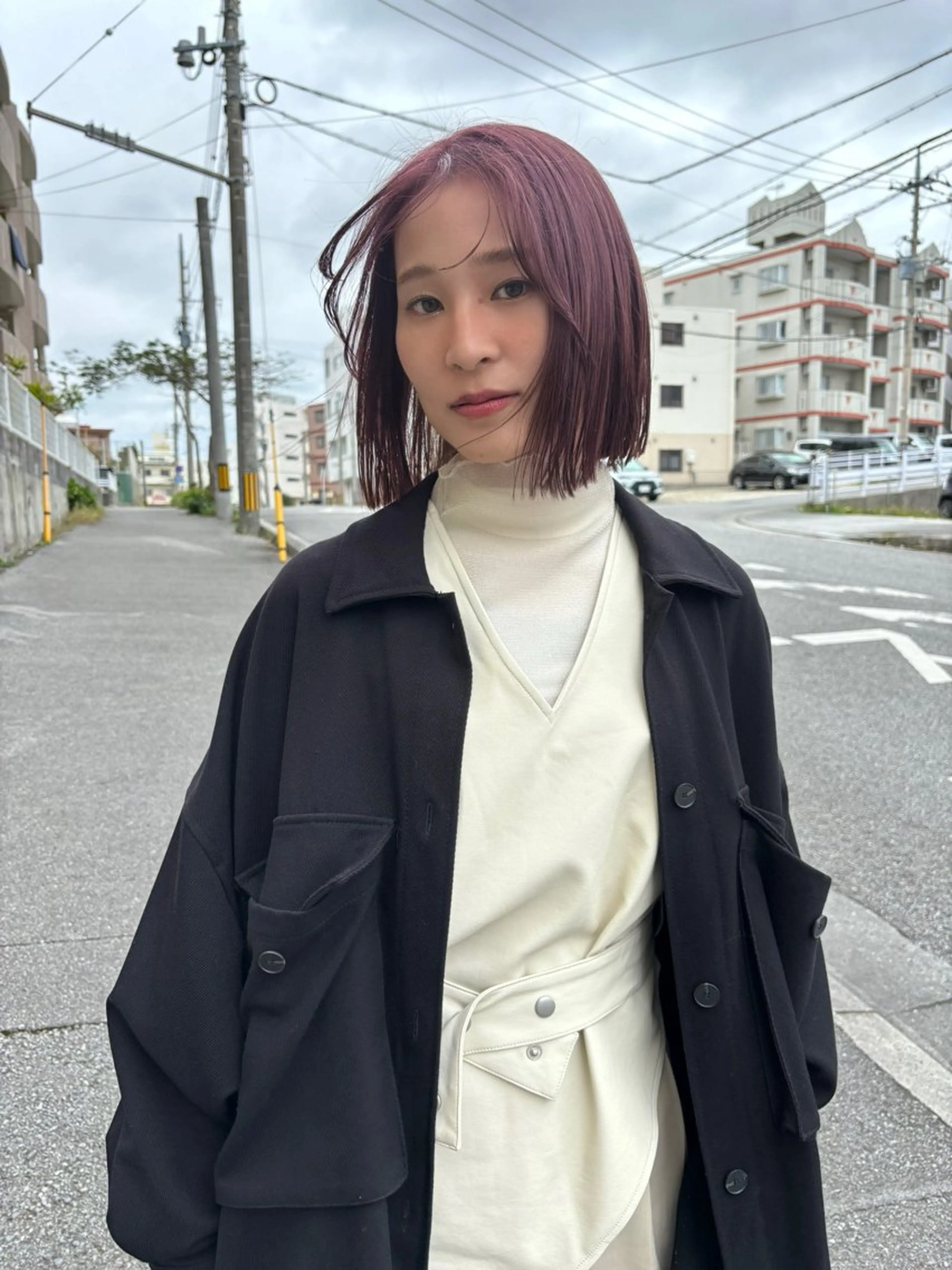 ショート カラー イルミナカラー カット ヘアカラー grand juteのヘアスタイル