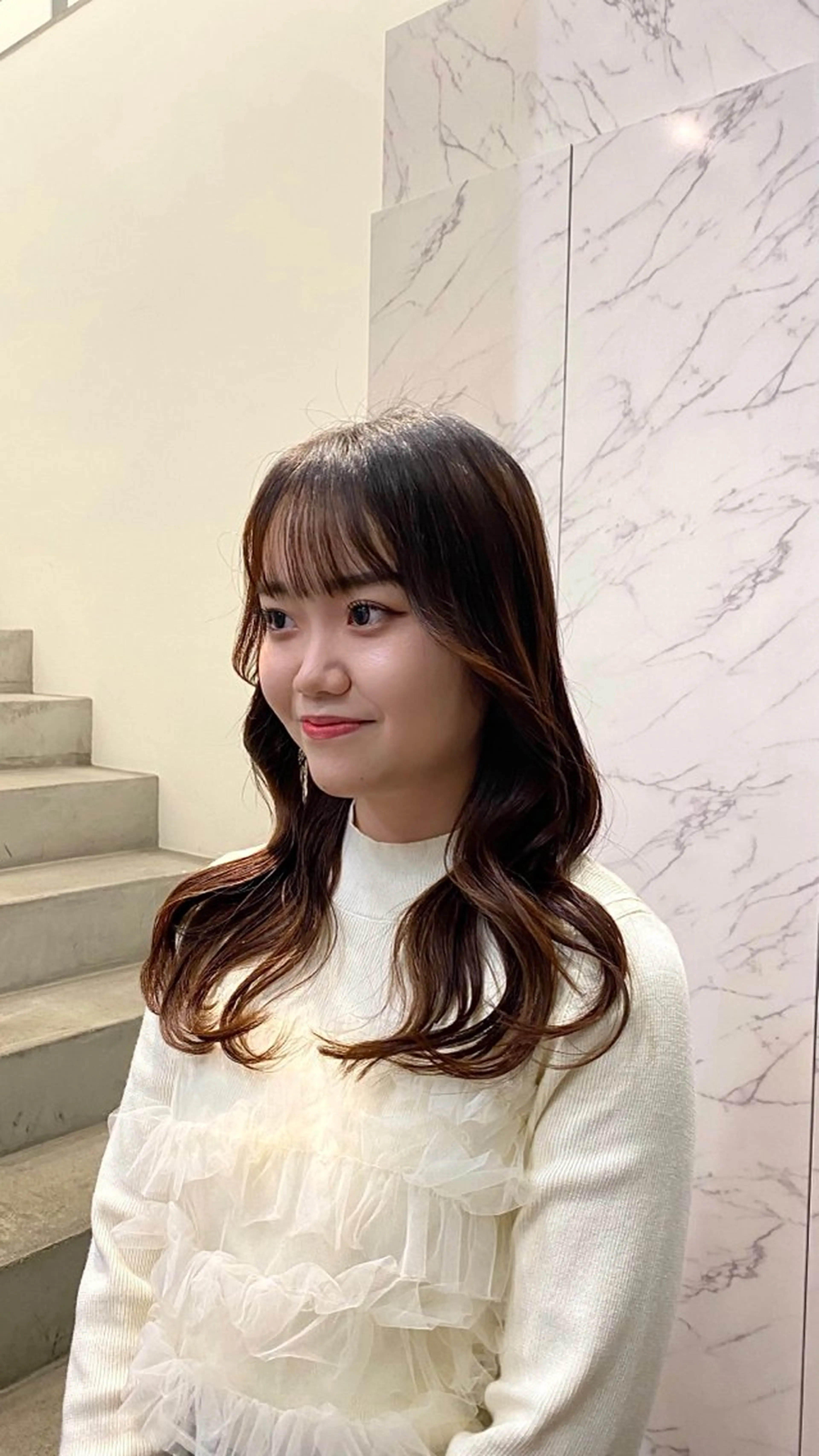 ロング マツザキ マナトのヘアスタイル