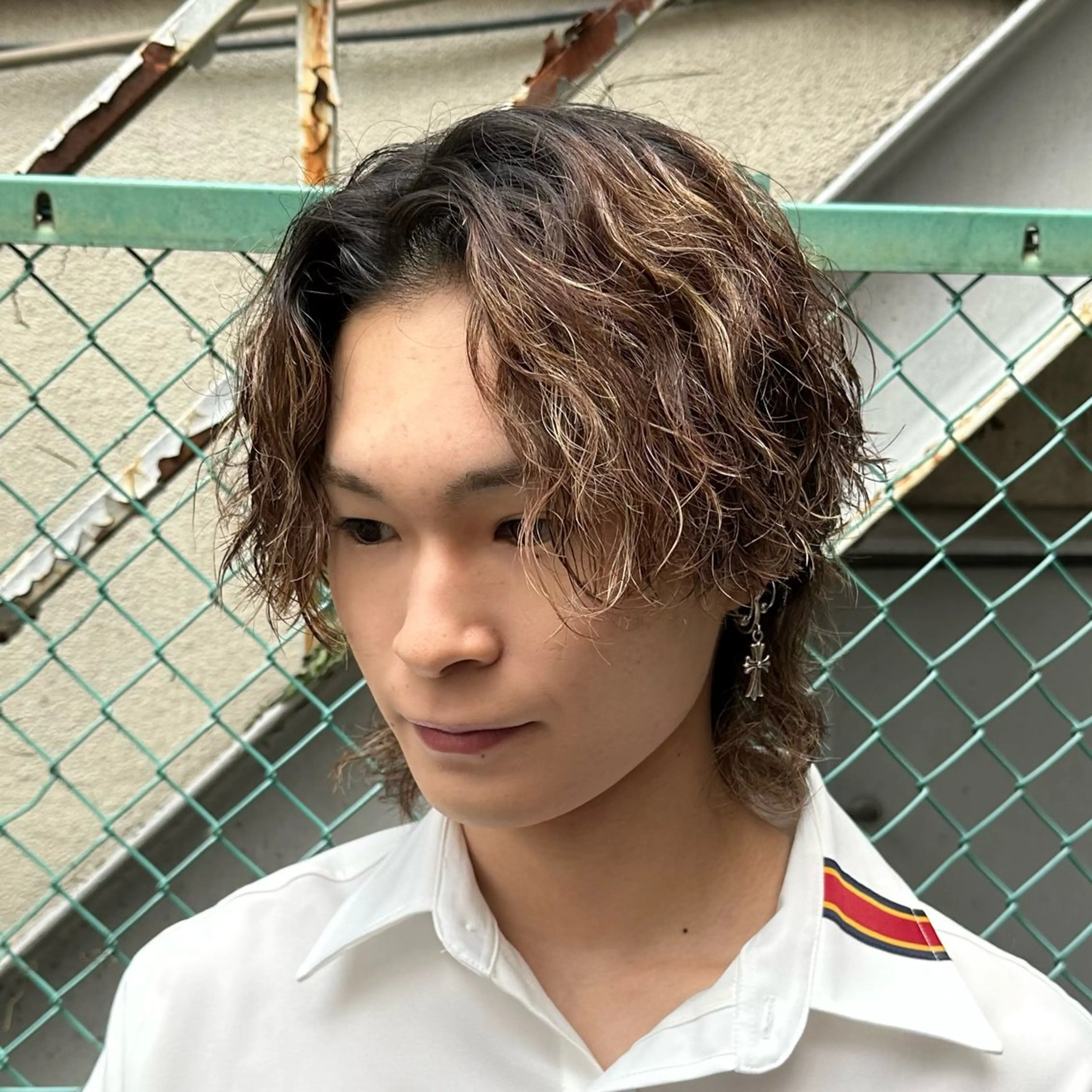 ショート パーマ メンズ メンズパーマ パーマ職人 渡邊　優雅のヘアスタイル