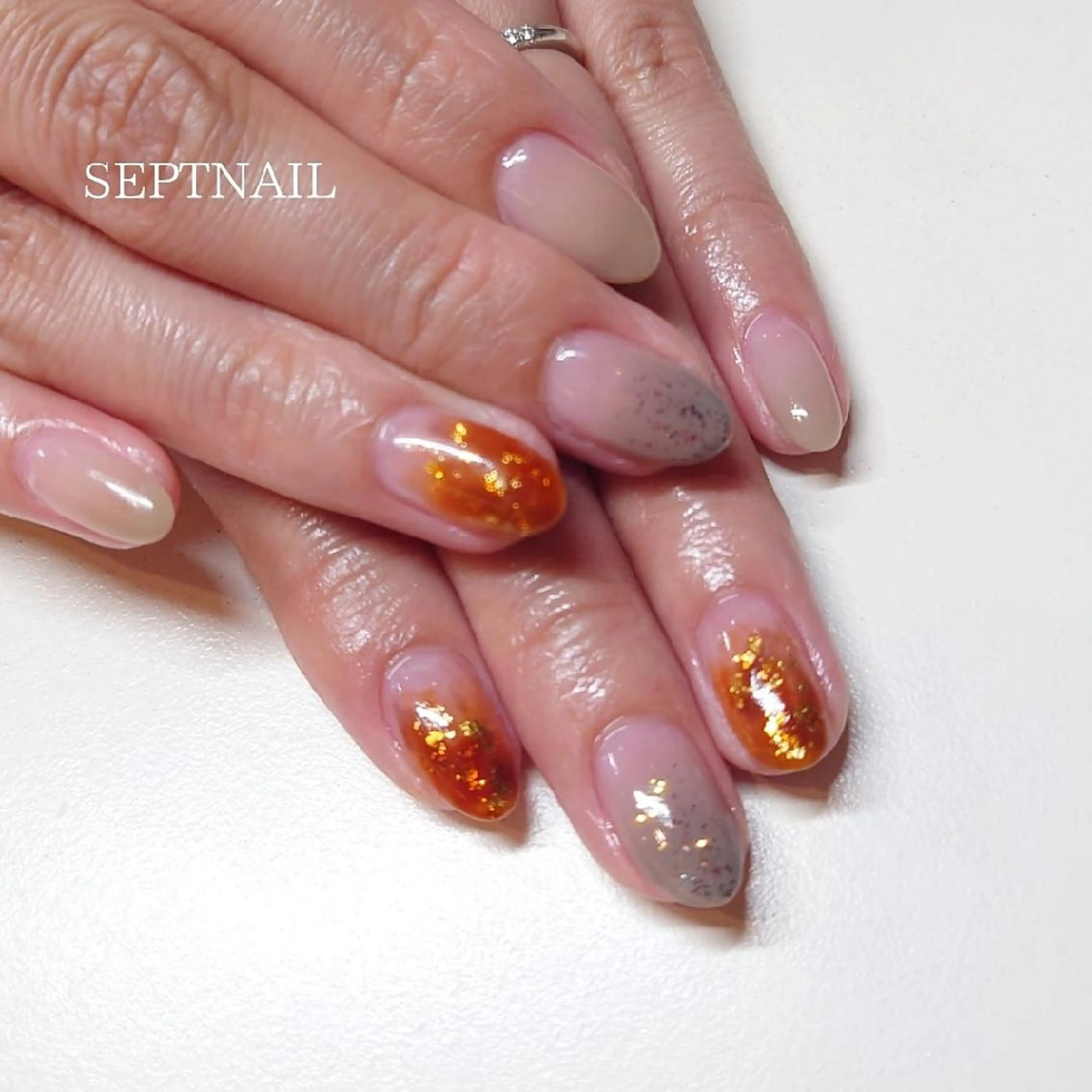ネイル SEPTNAIL 中澤のネイルデザイン