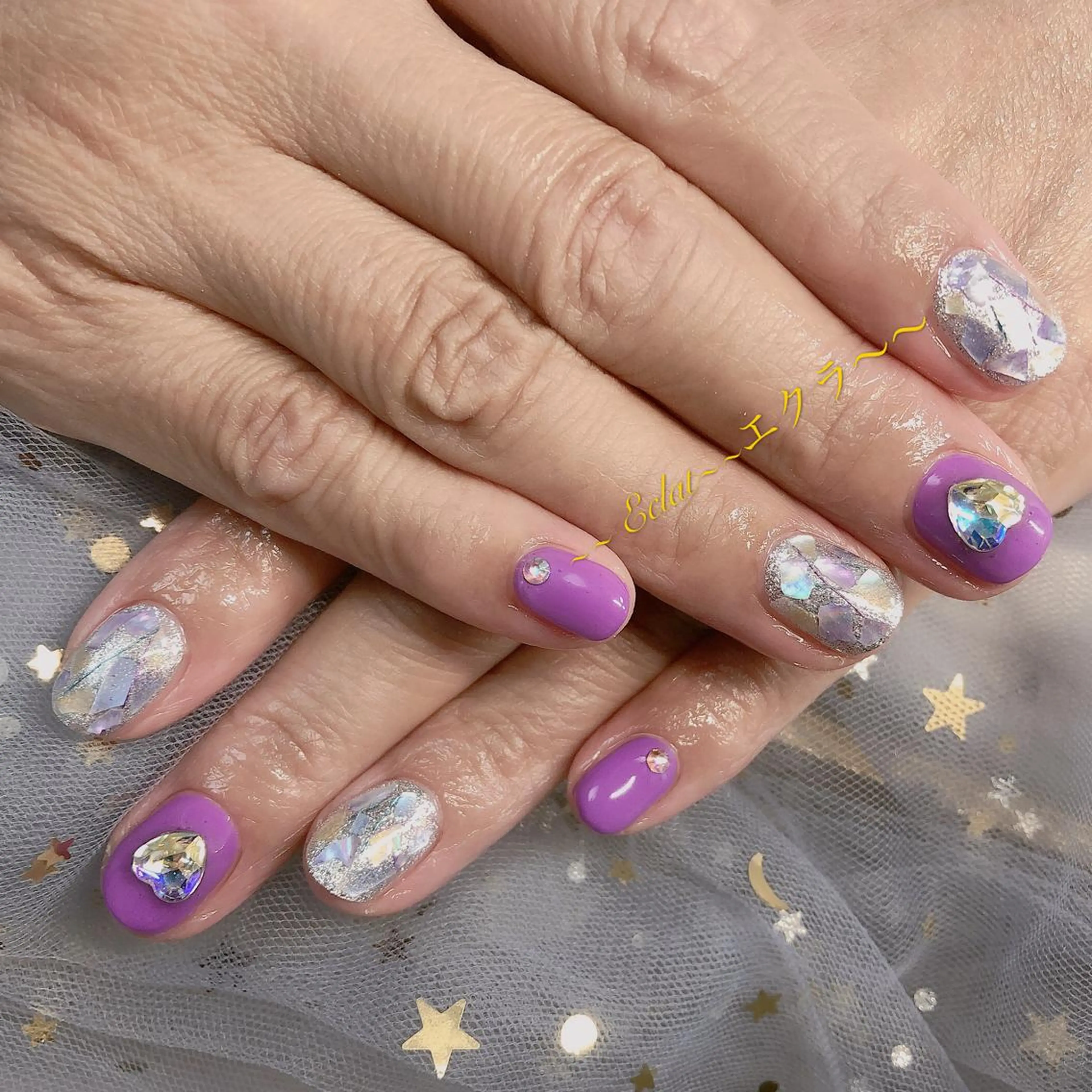 ネイル ネイルサロンエクラ 🫧Shizukaのネイルデザイン