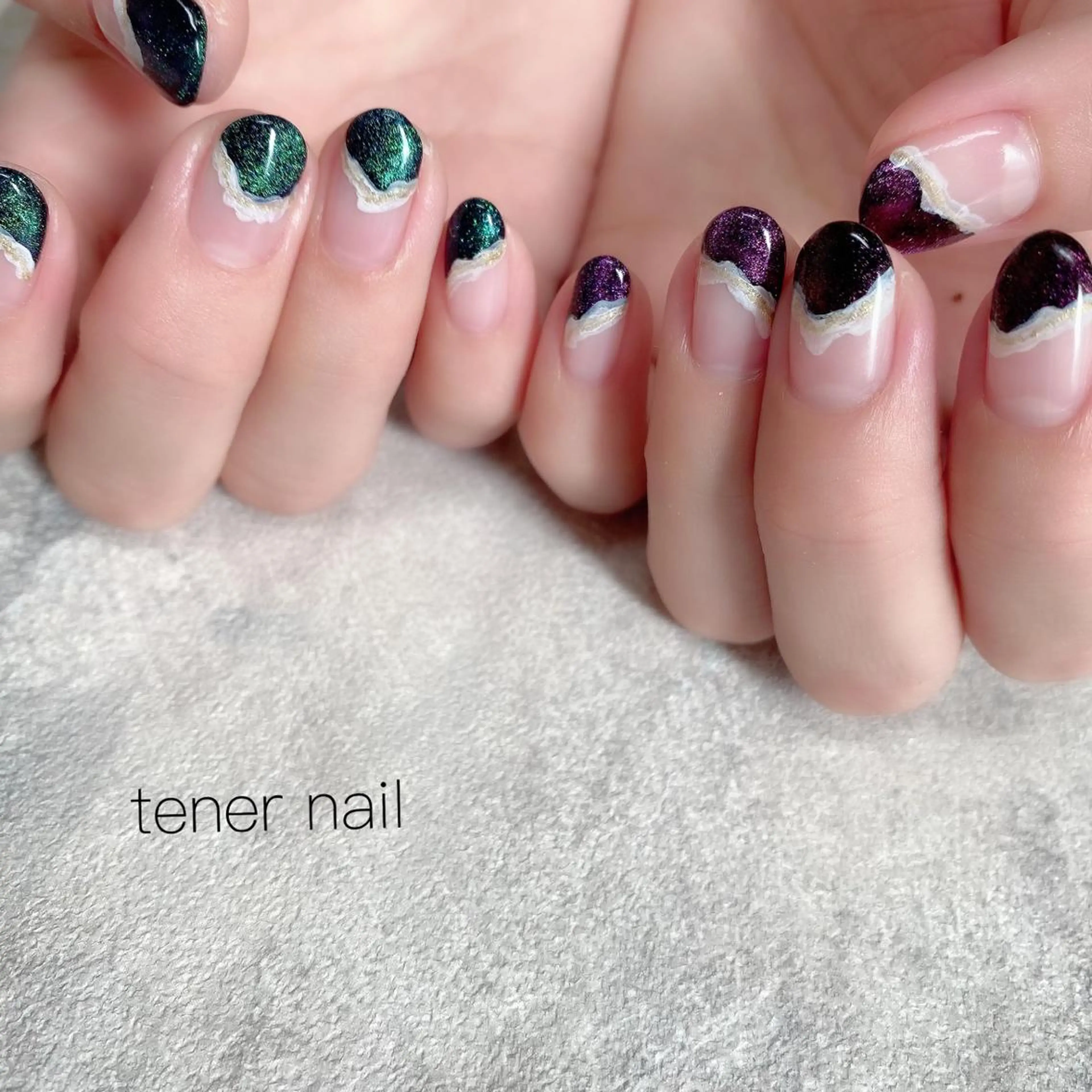 ネイル マグネットネイル tener  nail  テネルネイル所属・テネルネイル tener nailのネイルデザイン