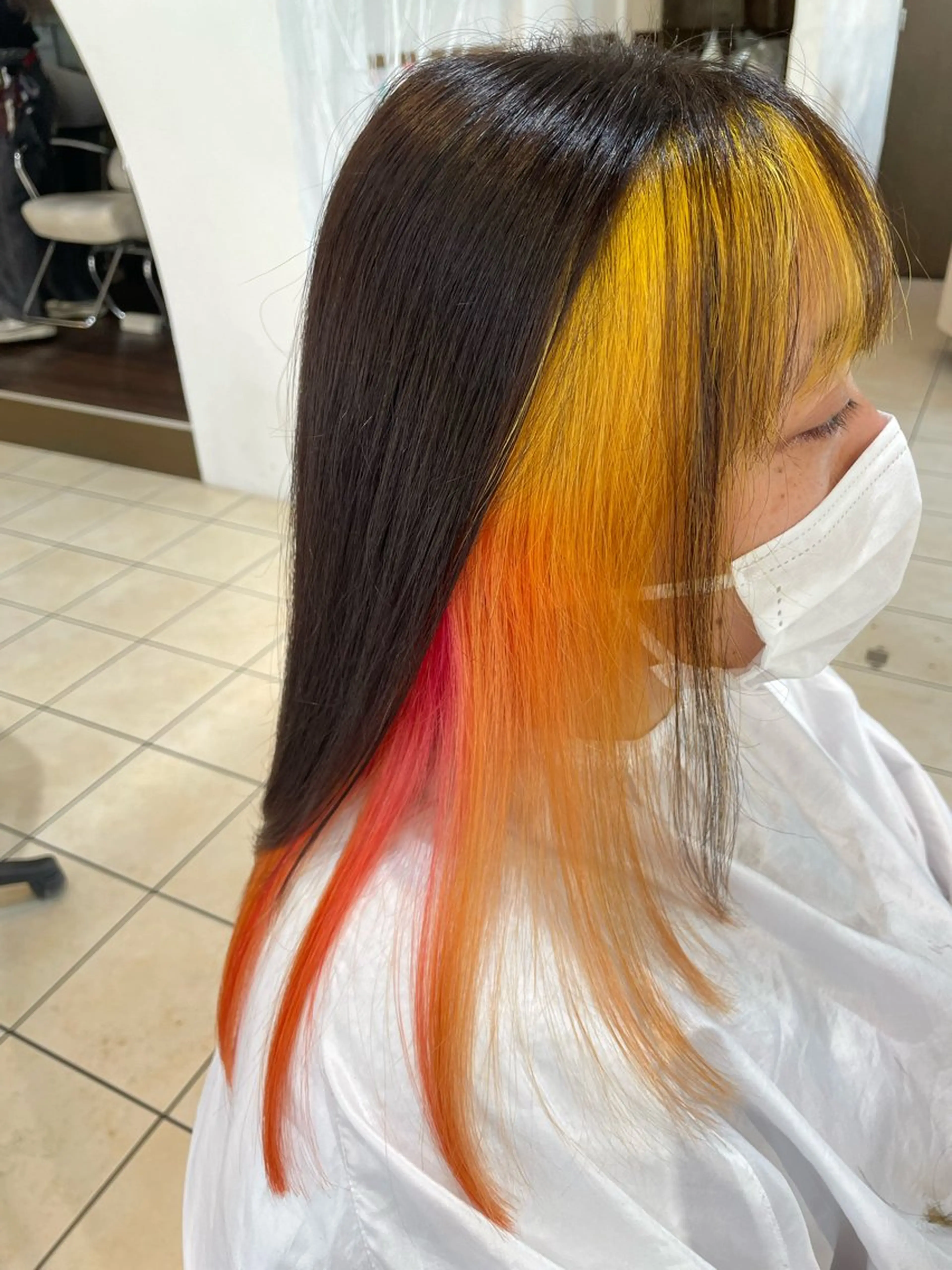 カラー 吉川 うららのヘアスタイル